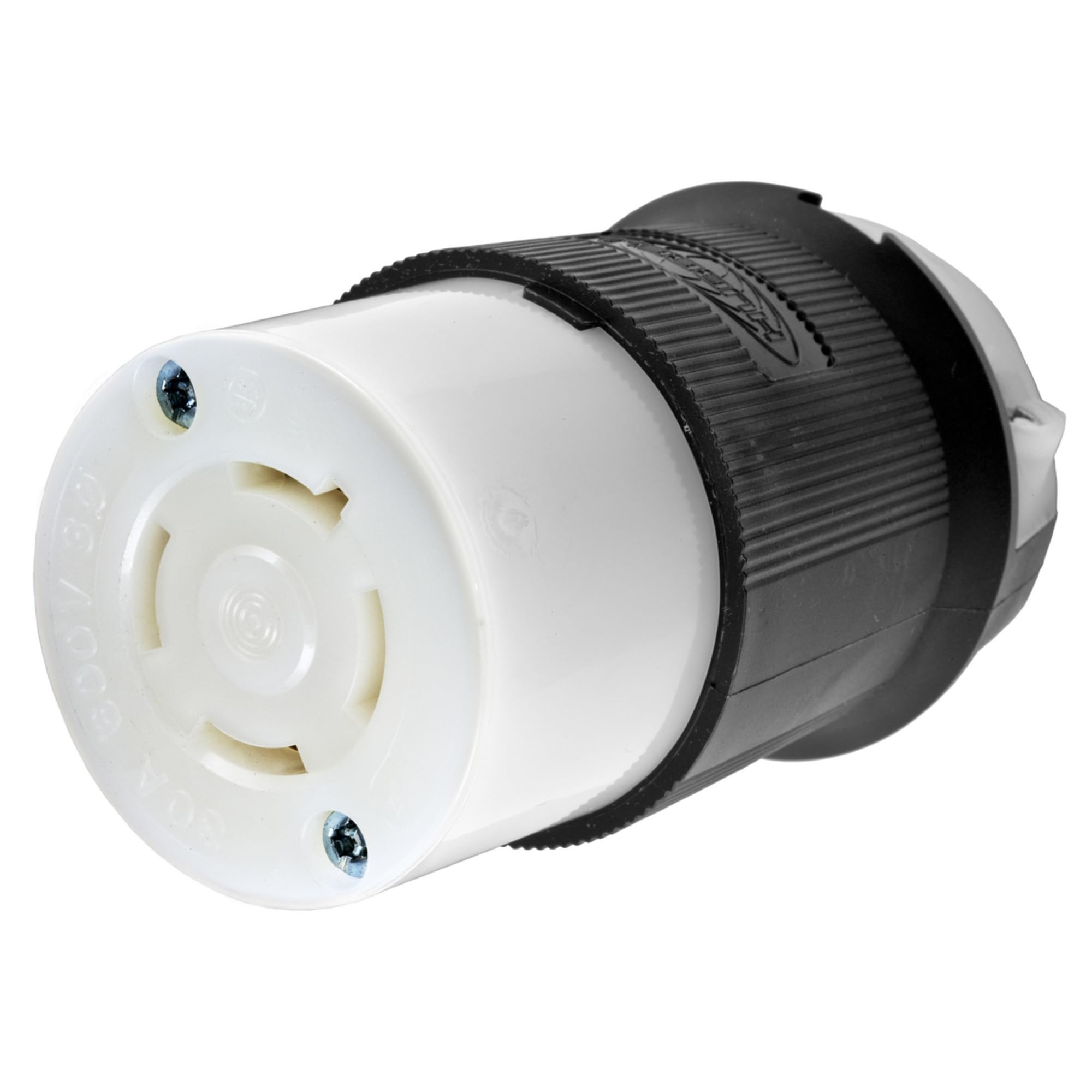 HUBBELL HBL2743 Heavy Duty 15A 125V Straight Blade Plug - Ideal for Industrial Equipment, Appliances, and Power Tools