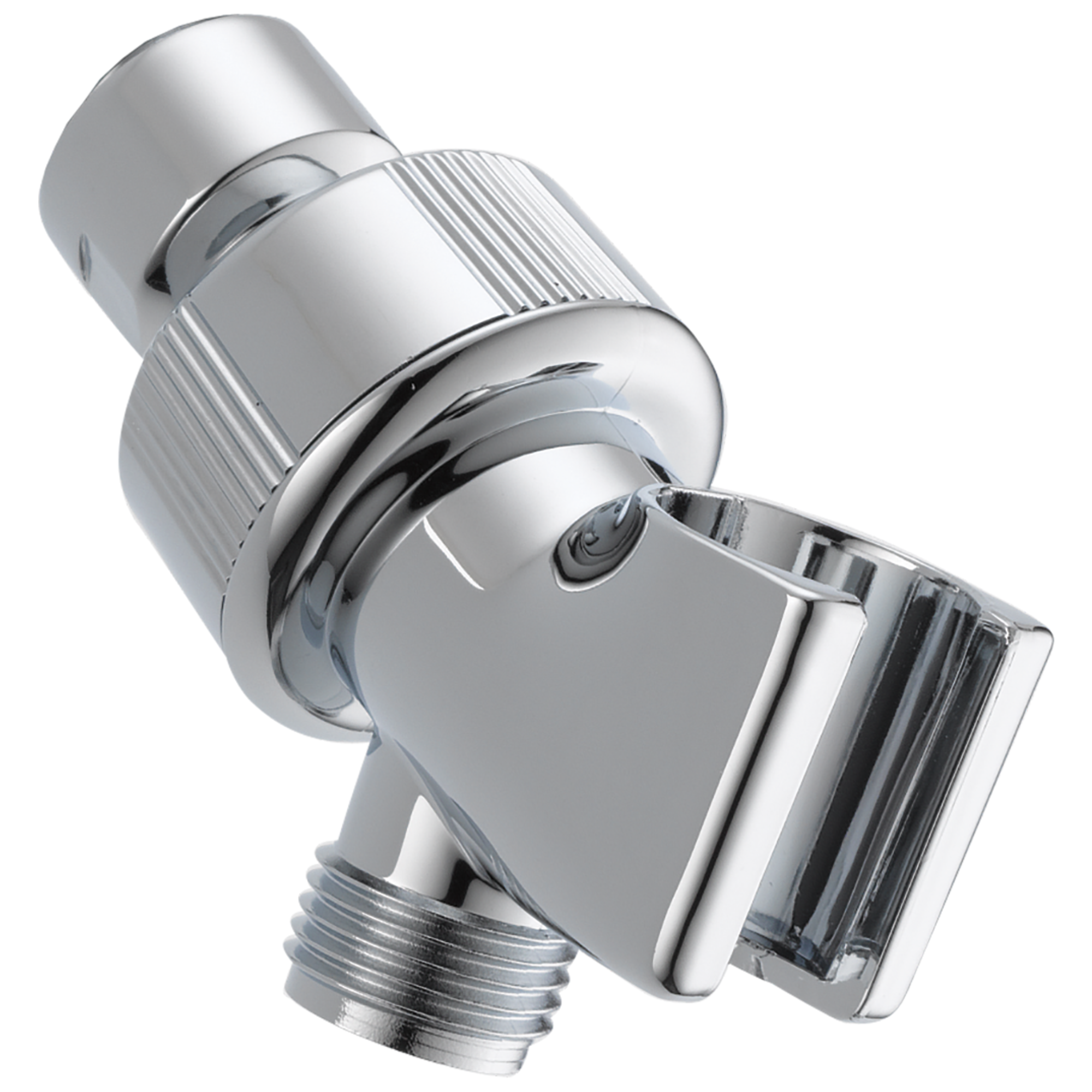 Adjustable Shower Arm Mount for Hand Shower - Chrome U3401 PK Delta Replacement - Perfect for Bathroom Renovation & Accessibility Upgrades