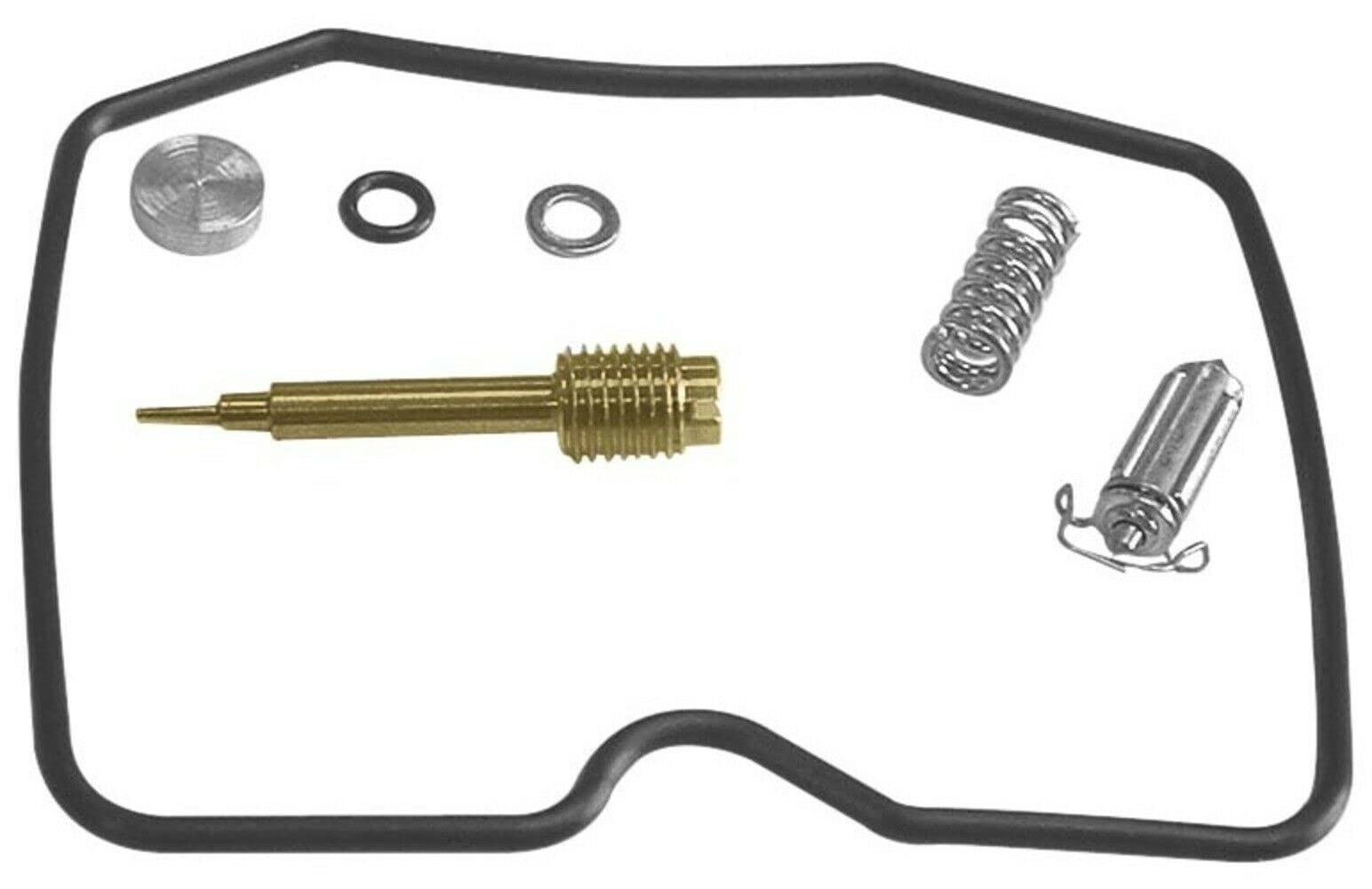High Performance Carburetor Rebuild Kit for Polaris Scrambler 400 2x4 (2000-2001) & 4x4 (1997-2000) - Complete Carb Repair & Overhaul Kit - Perfect for ATV Maintenance & Off-Road Performance Upgrades