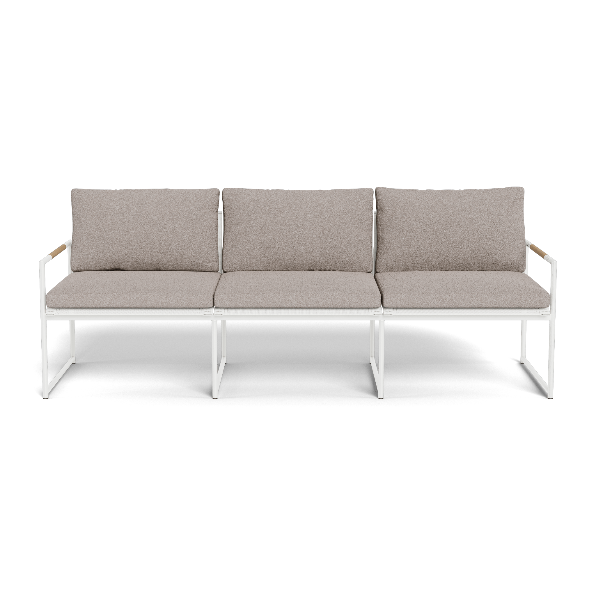 Breeze 3-Seat Sofa - Modern Comfortable Fabric Couch for Living Room, Lounge & Small Spaces - Perfect for Relaxing, Entertaining & Family Gatherings