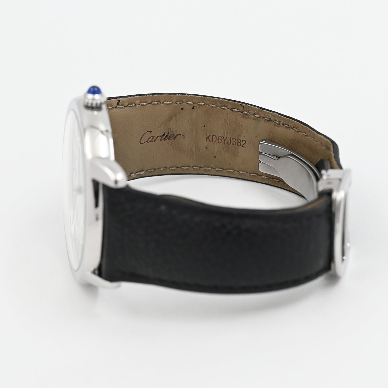 Cartier Rondo Solo 42mm Stainless Steel Men's Watch - Luxury Swiss Timepiece for Business & Formal Occasions