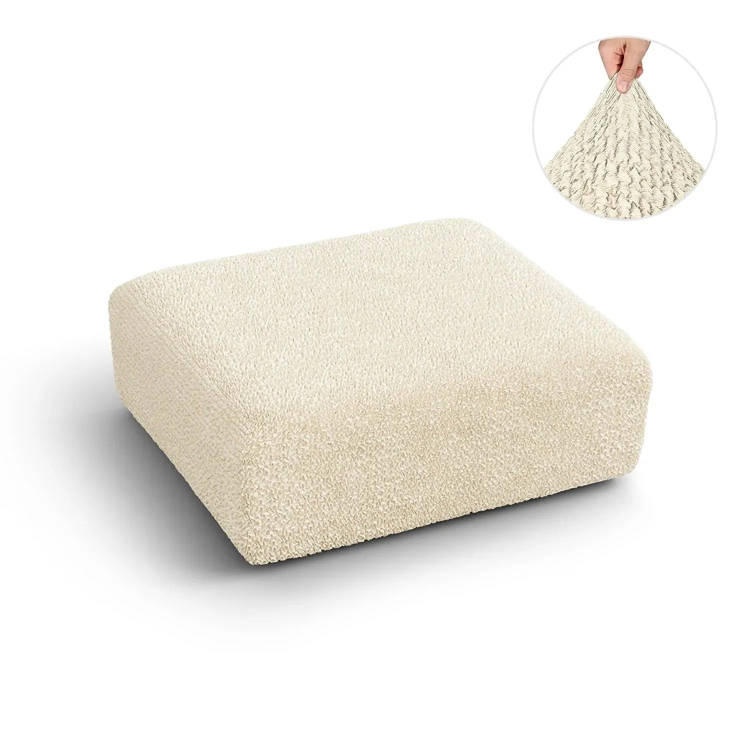 Premium Seat Cushion Cover - Mille Righe Collection | Comfortable & Stylish Home Decor for Sofa, Chair, Office & Car | Washable & Durable Fabric