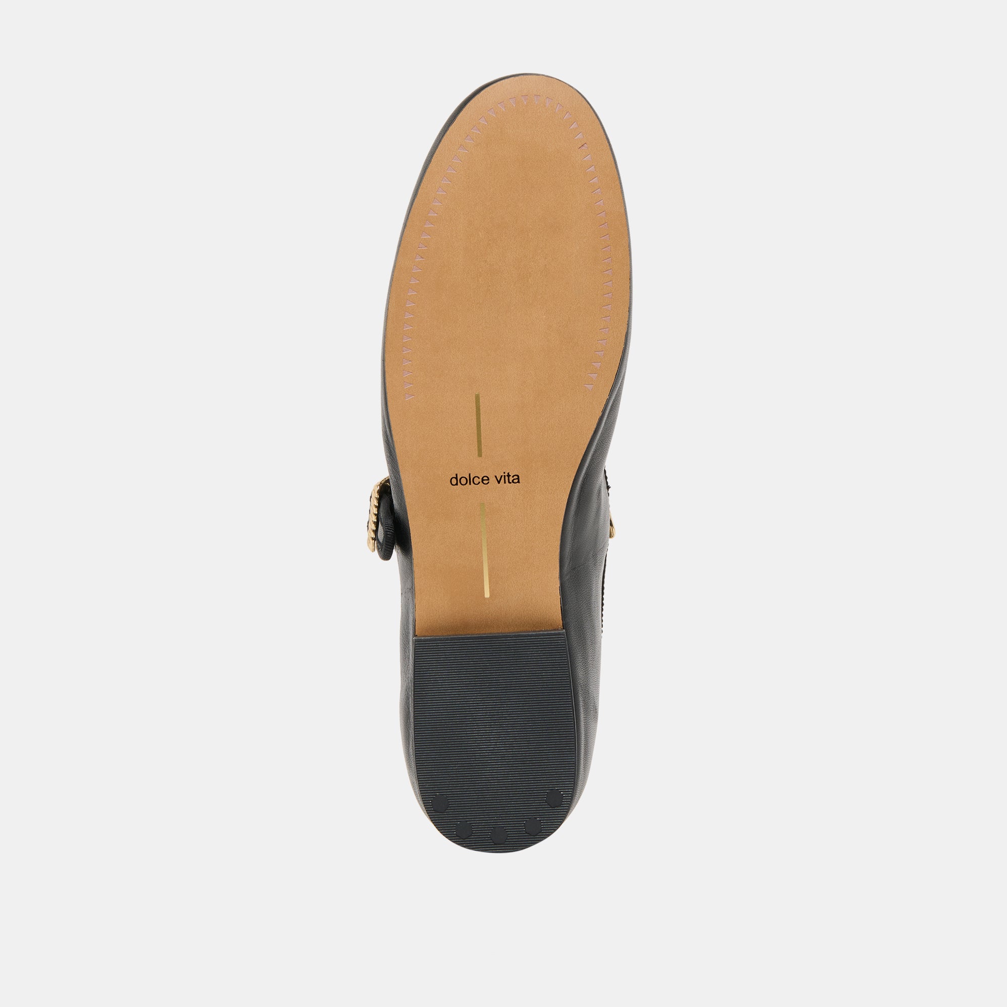 RELAN Women's Black Leather Ballet Flats - Comfortable & Stylish Shoes for Work, Travel & Everyday Wear