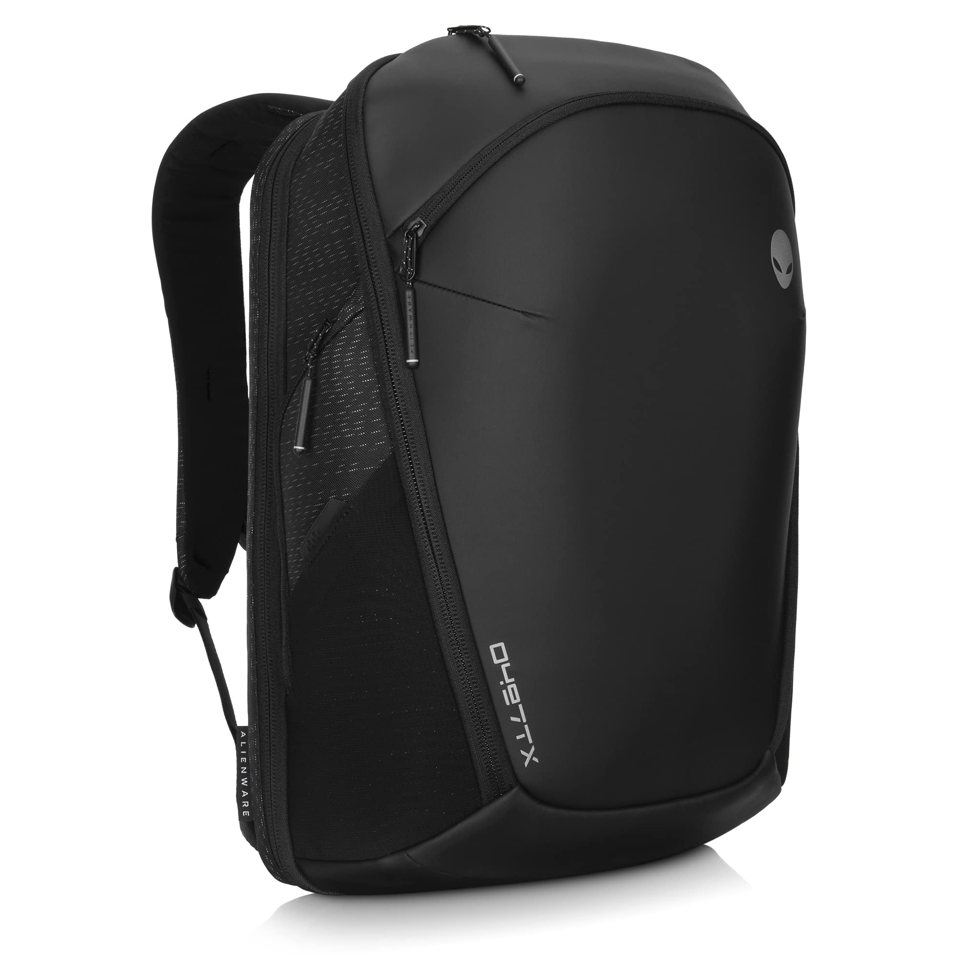 Alienware 17-inch Gaming Laptop Backpack - Weather Resistant, Shockproof & TSA-Friendly Travel Backpack with Anti-Scratch Interior for Men & Women | Perfect for Business Trips, College & Daily Commute - Galaxy Weave Black
