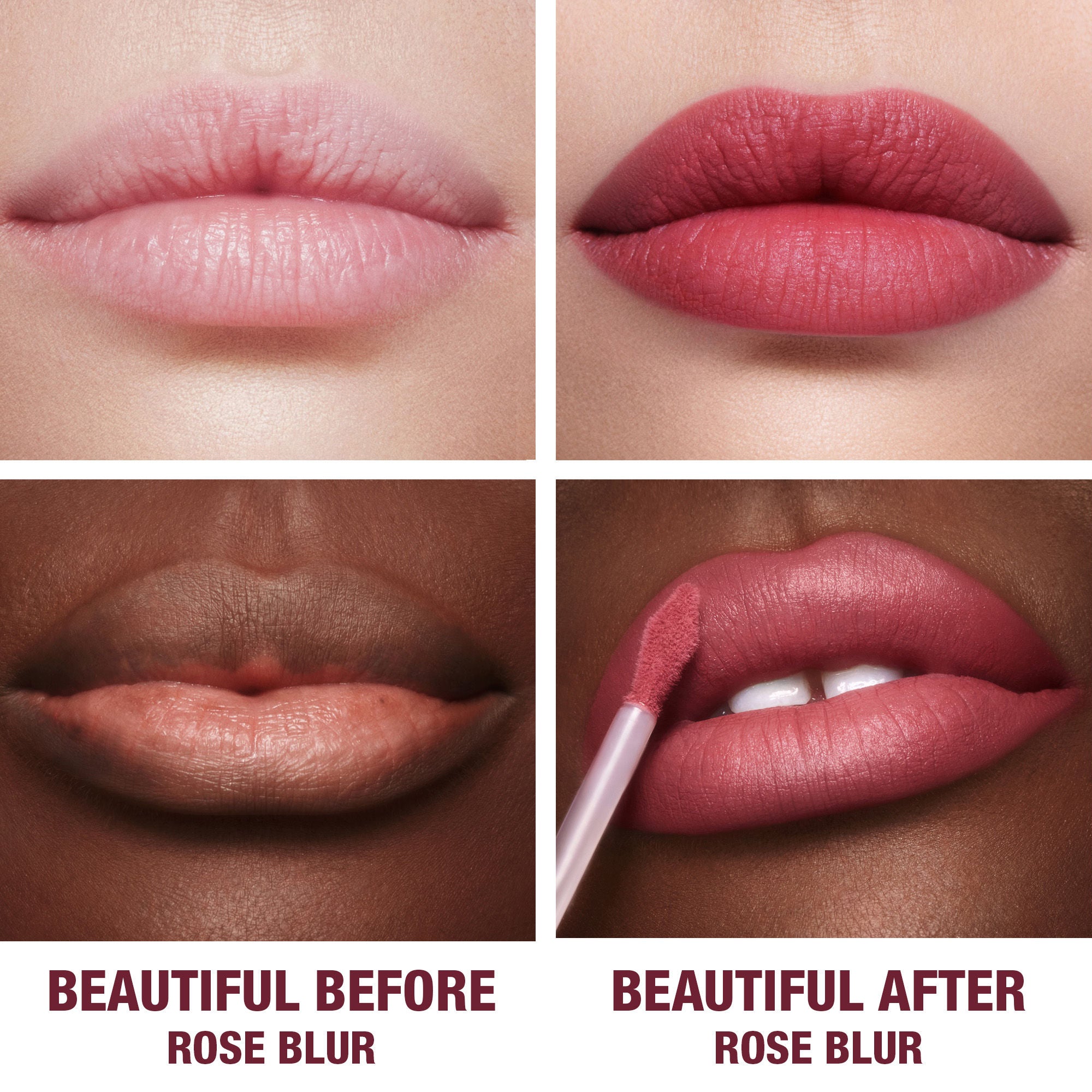 Airbrush Flawless Lip Blur - Matte Liquid Lipstick with Long-Lasting Color | Perfect for Everyday Wear, Date Night & Special Occasions