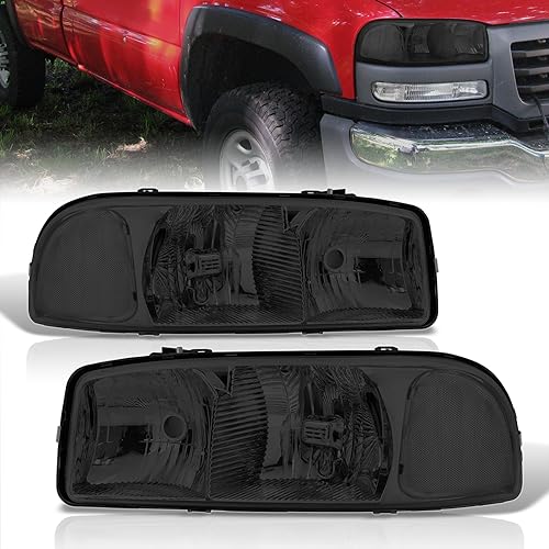 Chrome Housing Smoke Lens Clear Reflector