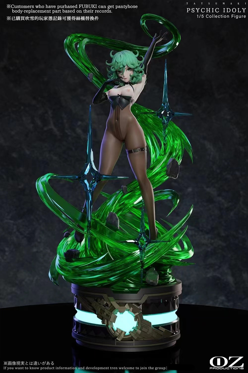 OZ Productions Tatsumaki Psychic Idoly Anime Figure - Psychic Power Doll Collectible for Anime Fans | Perfect for Display, Cosplay, and Gift Giving