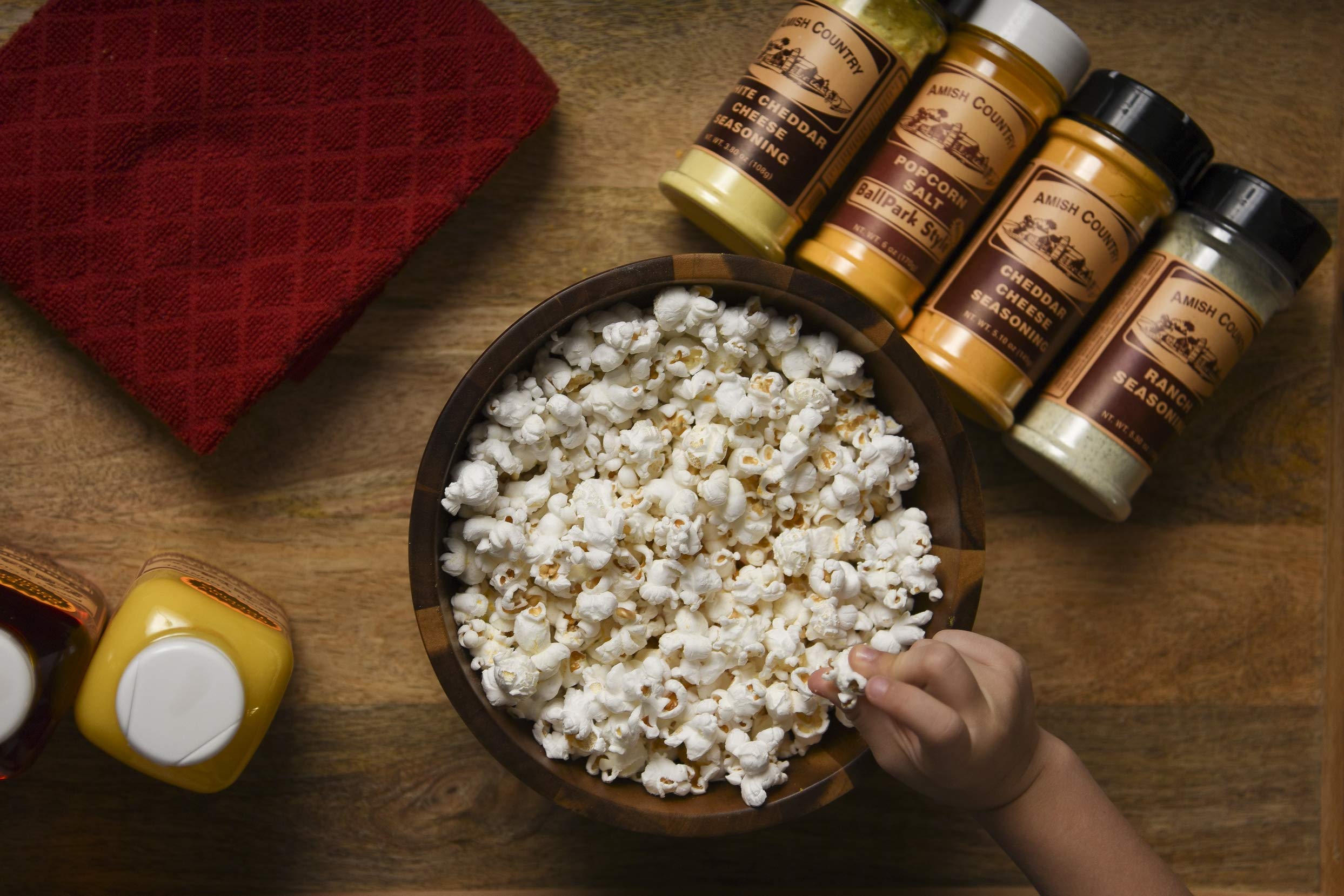 Amish Non-GMO Popcorn Kernels 25lb - Gluten Free Snacks for Movie Nights