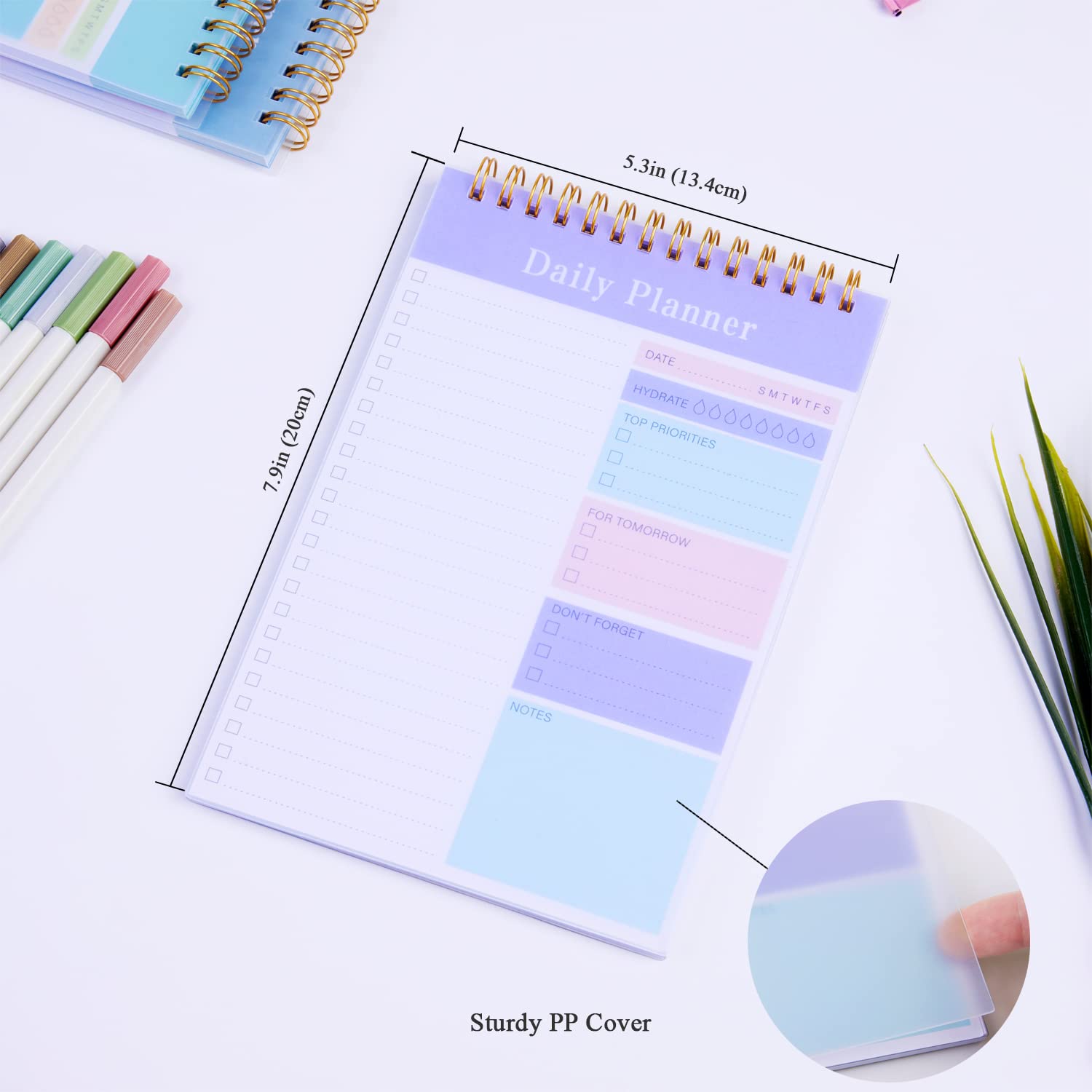 2025 Undated Daily Planner Notebook - 5.2
