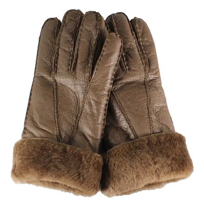 BOL Women's Shearling Leather Gloves - Winter Warm Touchscreen Gloves for Driving, Outdoor Activities & Cold Weather Fashion