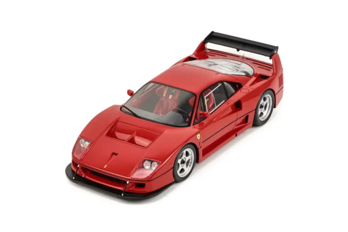GT Spirit 1:18 Scale Ferrari F40 LM Diecast Model Car - Rosso Corsa Red Collectible for Display & Racing Enthusiasts | Perfect for Home Office Decor, Car Collections & Gift Giving