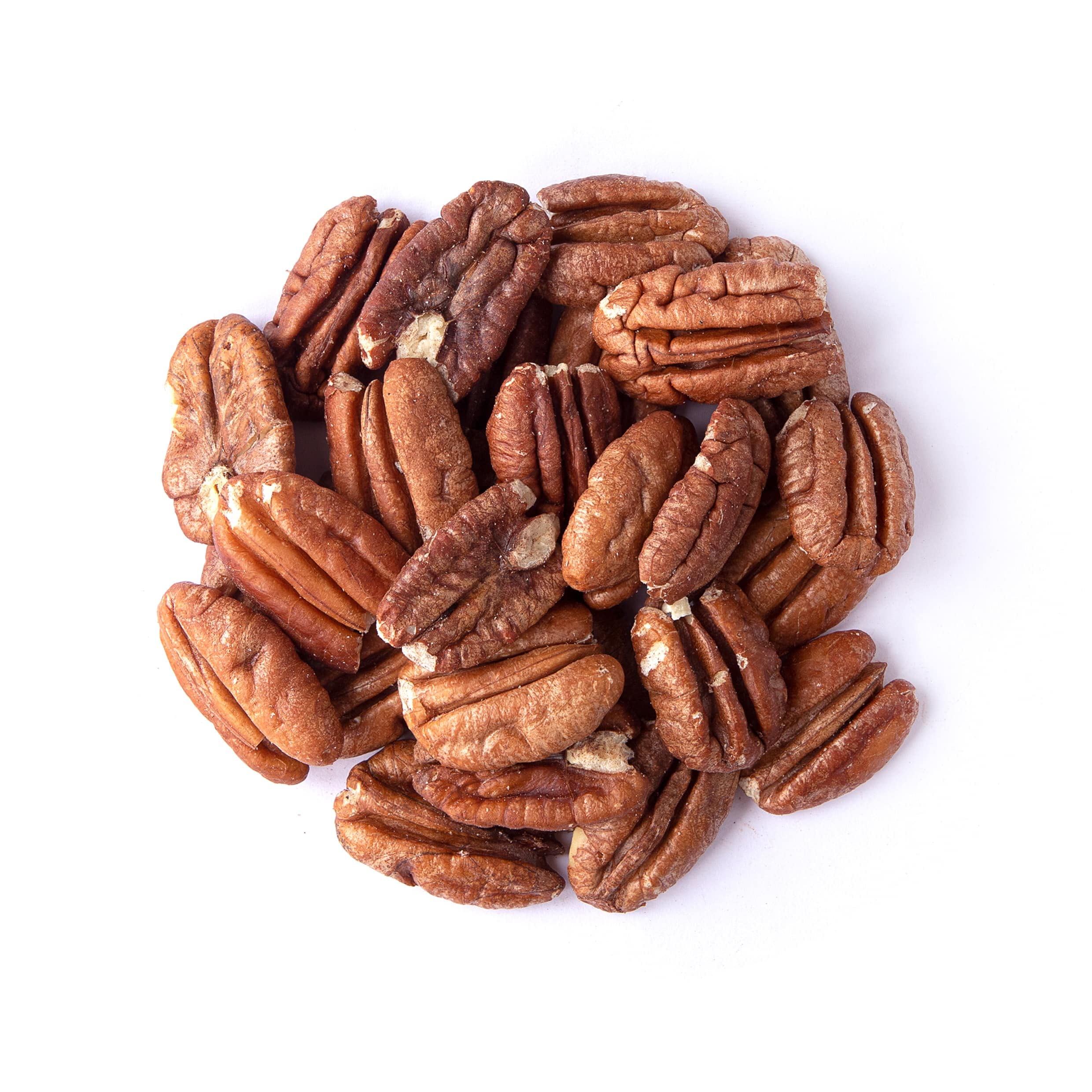 Organic Dry Roasted Pecan Halves, 6 Pounds - Non-GMO, Unsalted, No Oil Added, Vegan, Kosher, Shelled Nuts | High in Protein & Fiber | Keto, Paleo & Vegan Snack | Perfect for Baking, Salads & Healthy Snacking