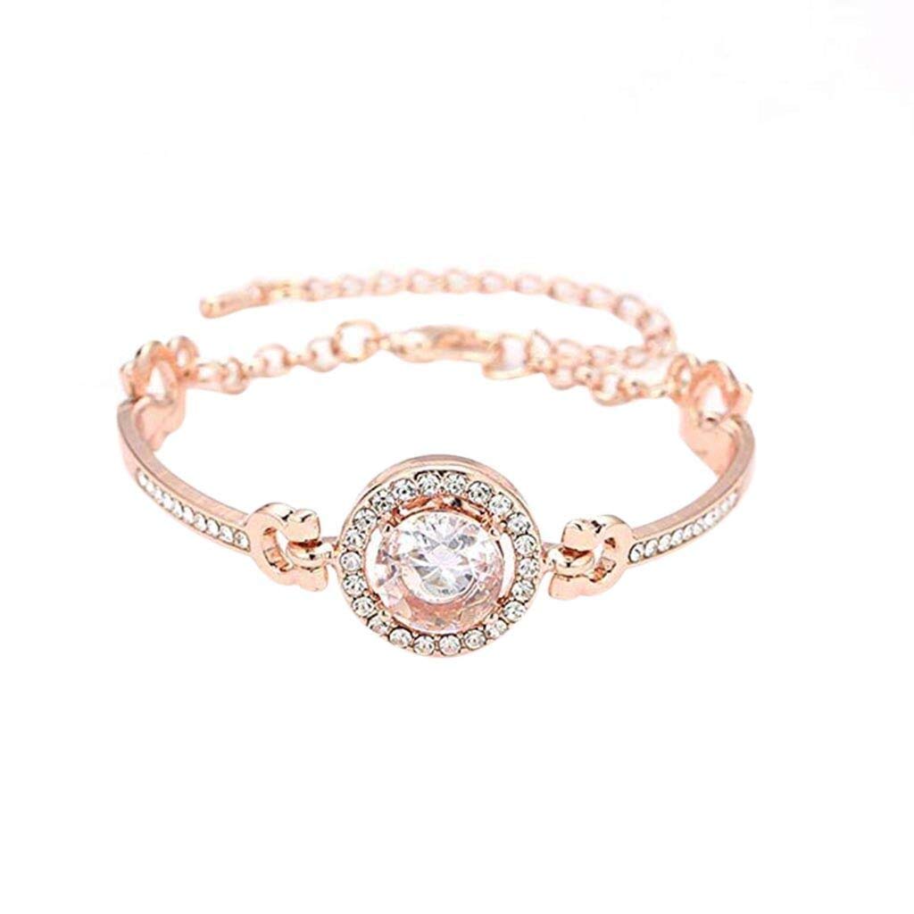 5-Piece Bohemian Bangle Bracelet Set for Women - 925 Sterling Silver with Rose Gold Plating - Elegant Stackable Bracelets for Casual Wear, Parties & Gifts