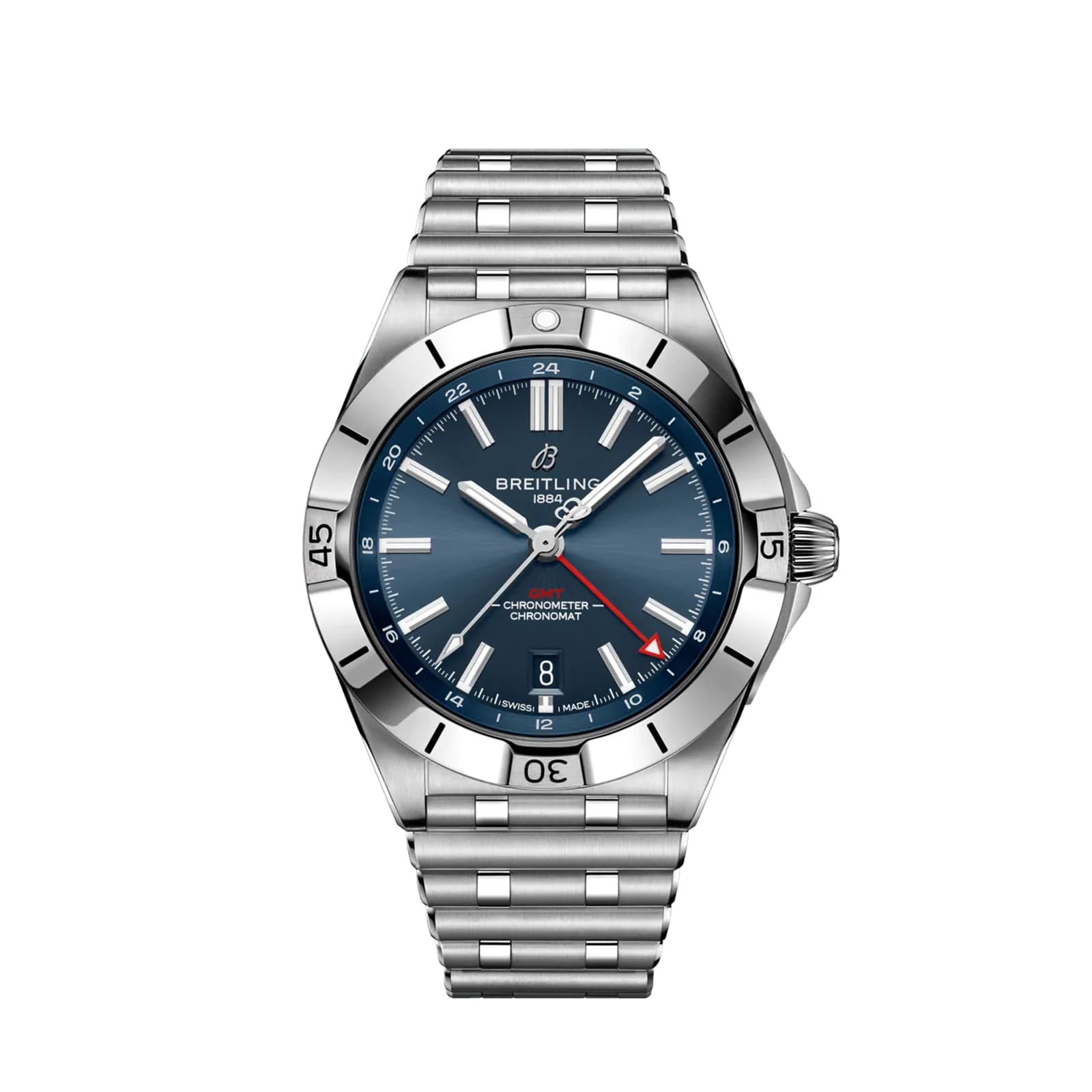 Breitling Chronomat Automatic GMT 40 Watch A32398101C1A1 - Luxury Swiss Timepiece for Travel & Business Professionals