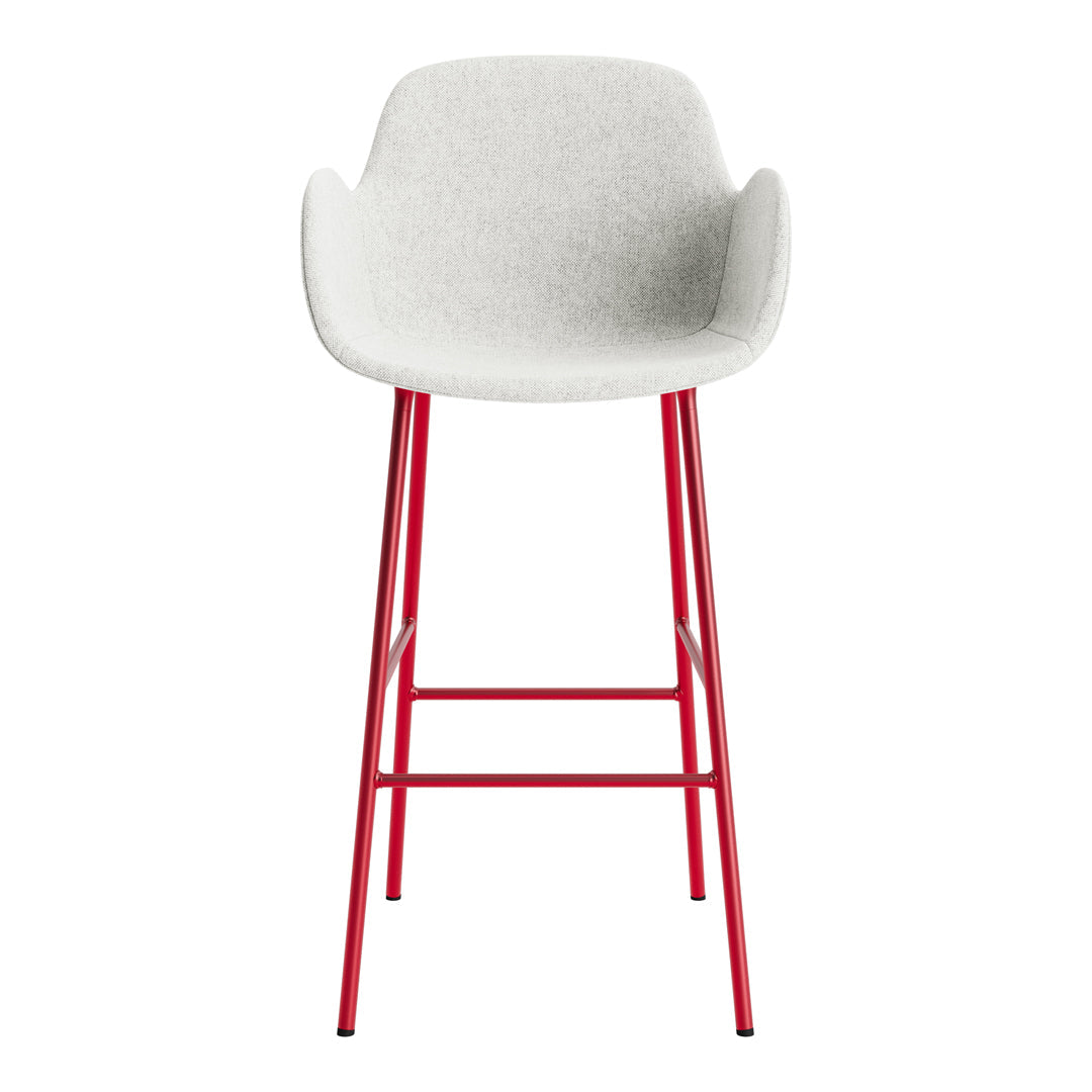 Form Bar Armchair - Fully Upholstered Modern Lounge Chair for Living Room, Office & Cafe | Comfortable Seating Furniture for Home & Commercial Spaces