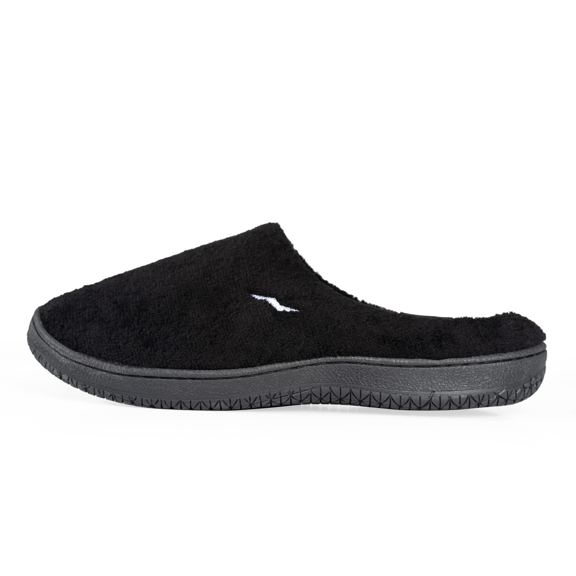 **NORTY Slip-On Clog Slippers for Men - Memory Foam House Shoes - Comfortable Indoor & Outdoor Slippers for Relaxation, Lounging & Errands**