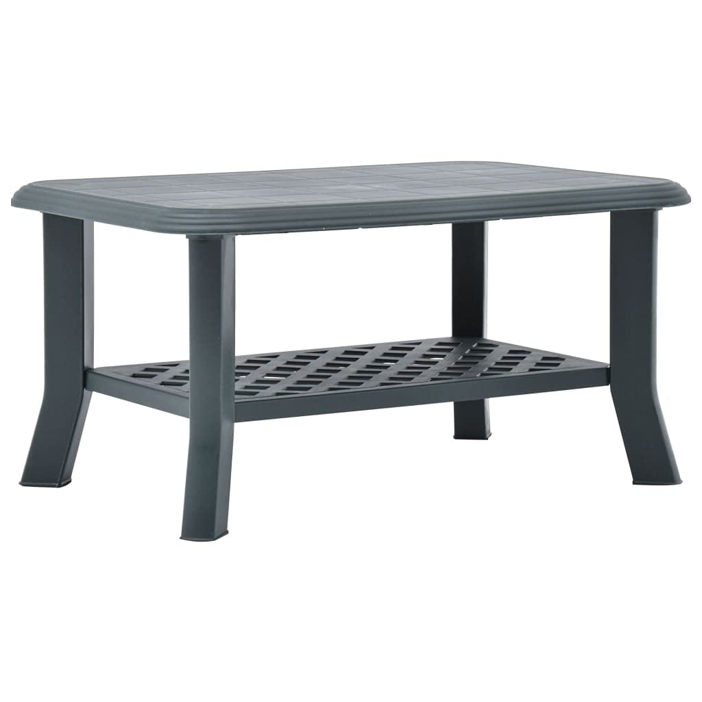 Modern Green Coffee Table 35.4