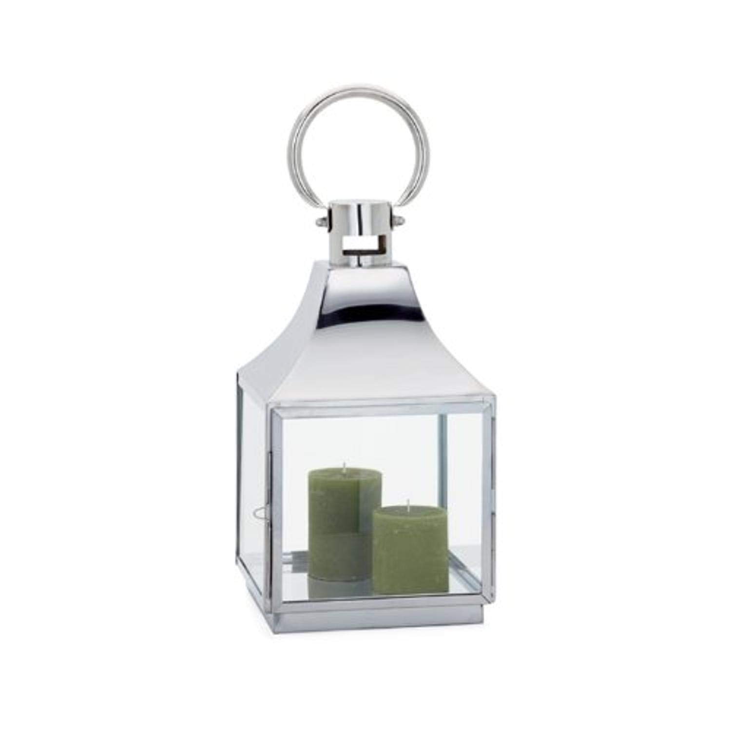 Torre & Tagus 900676 Small Portico Lantern - Outdoor Wall Light for Porch, Entryway, Garden & Patio Lighting | Weather-Resistant Metal Fixture