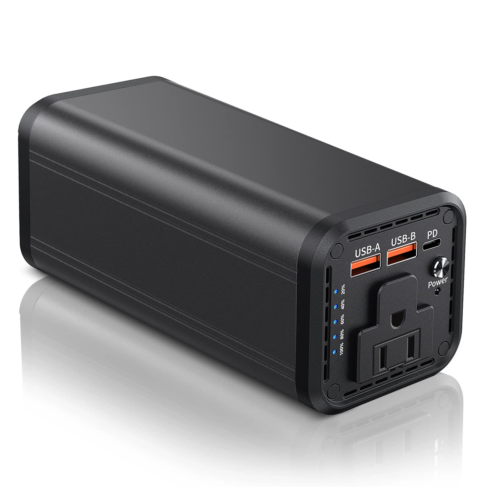 Sikon 98Wh/27000mAh 100W Portable Laptop Power Bank with AC Outlet & 60W PD USB-C Charger - Universal External Battery Pack for MacBook, Dell, HP, Lenovo Laptops - Perfect for Travel, Business Trips, and Remote Work