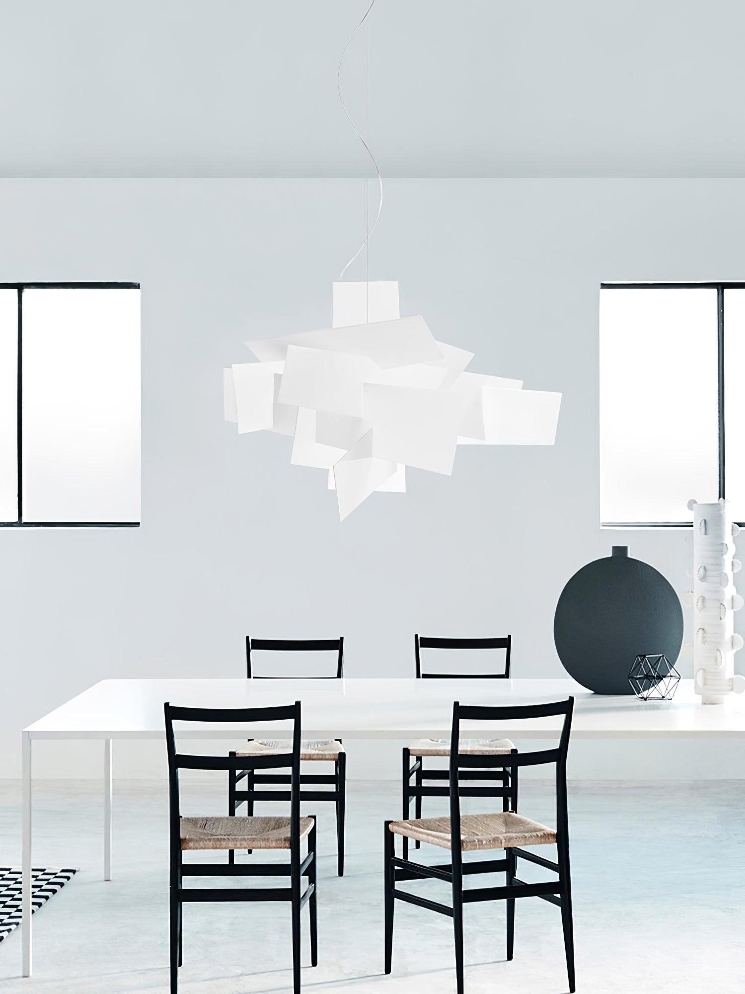 Modern Big Bang Pendant Light Fixture - Industrial Style Ceiling Lamp for Kitchen Island, Dining Room & Living Room Decor