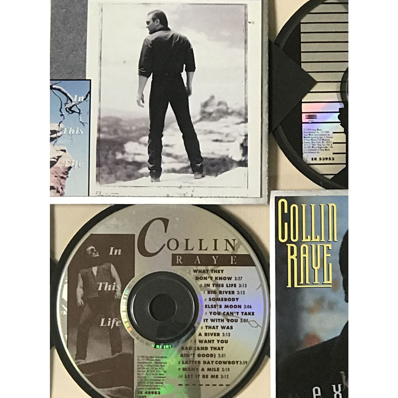 Collin Raye In-House Award - Premium Collectible Music Memorabilia for Fans & Display