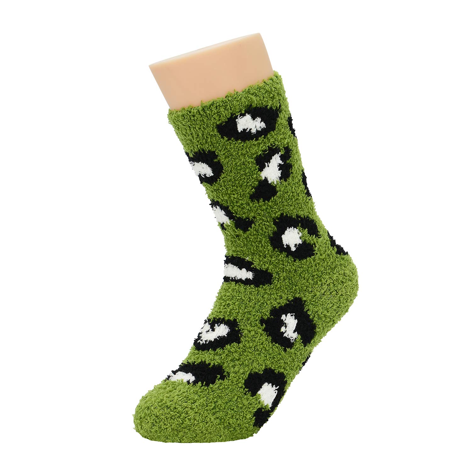 Zando Women's Fuzzy Socks - Winter Warm & Super Soft Fluffy Slipper Socks | Cozy Fleece-Lined Home Socks for Indoor & Outdoor Wear | Perfect for Lounging, Sleeping & Cold Weather Comfort