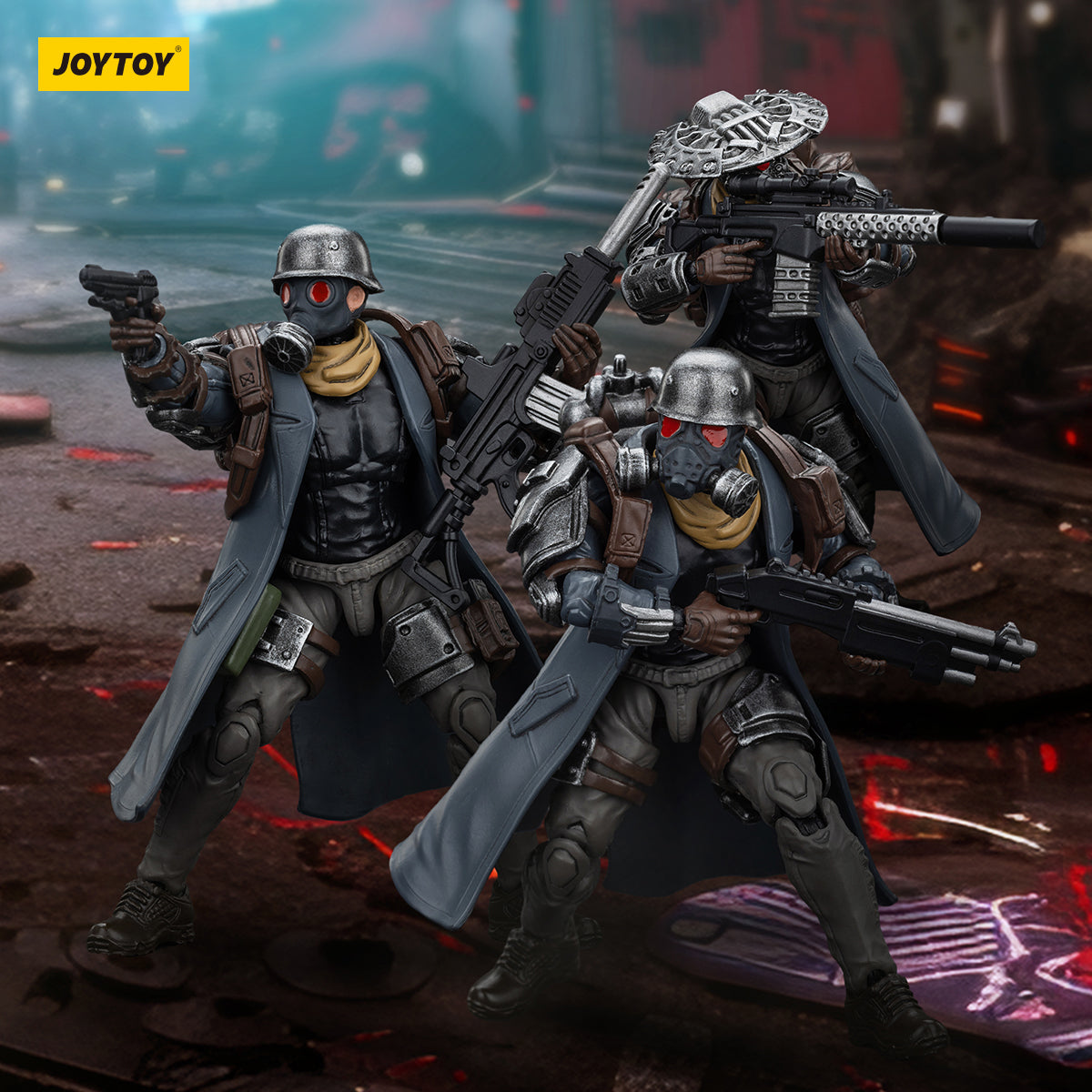 1/18 JOYTOY Action Figure - Battle of the Stars Shadow Jaeger Squad Collectible Model Toy | Perfect for Display, Gift Giving & Sci-Fi Collections