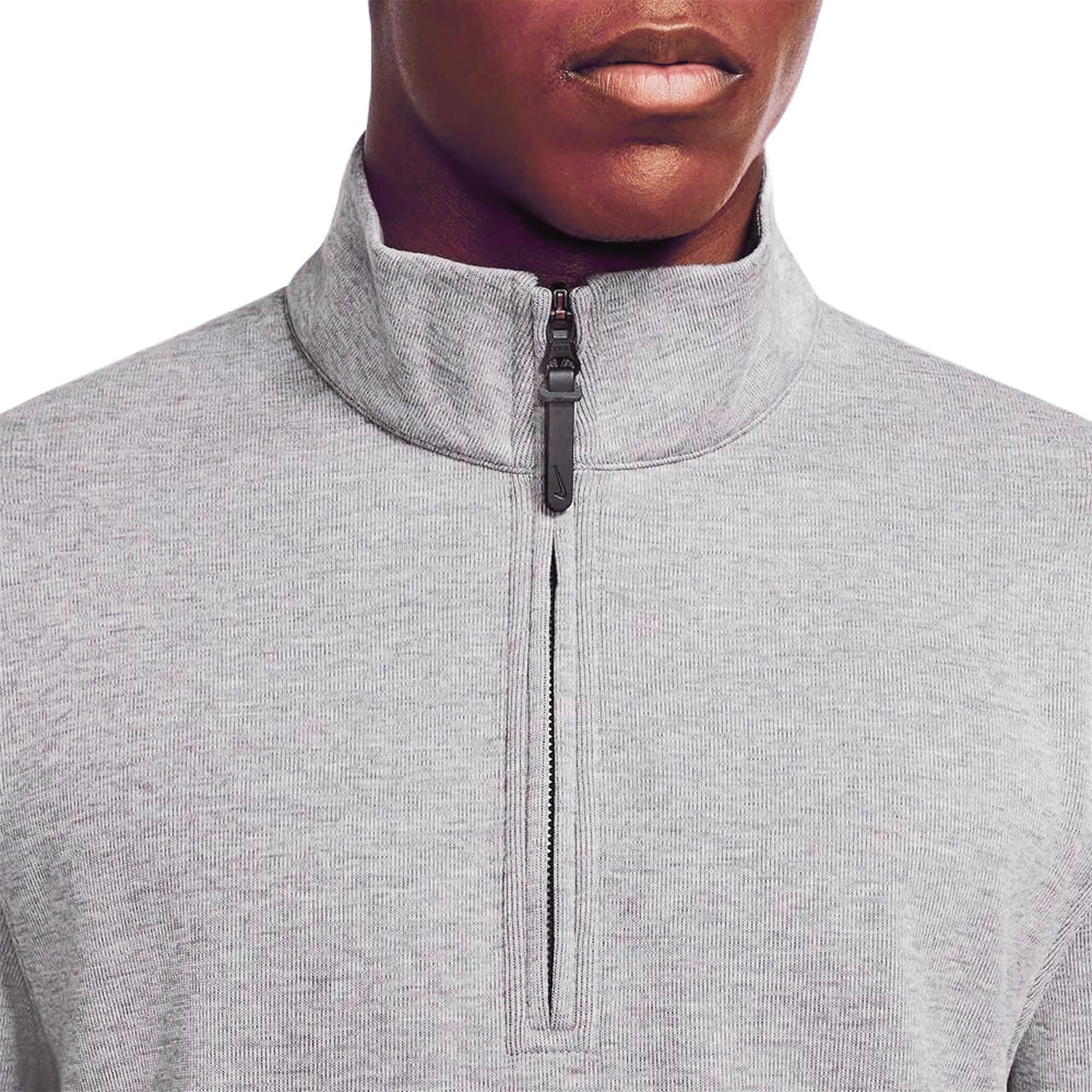 Nike Dri-FIT Player Men's Half-Zip Golf Sweater - Moisture-Wicking Performance Top in Dust/White | Perfect for Golfing, Training & Outdoor Activities