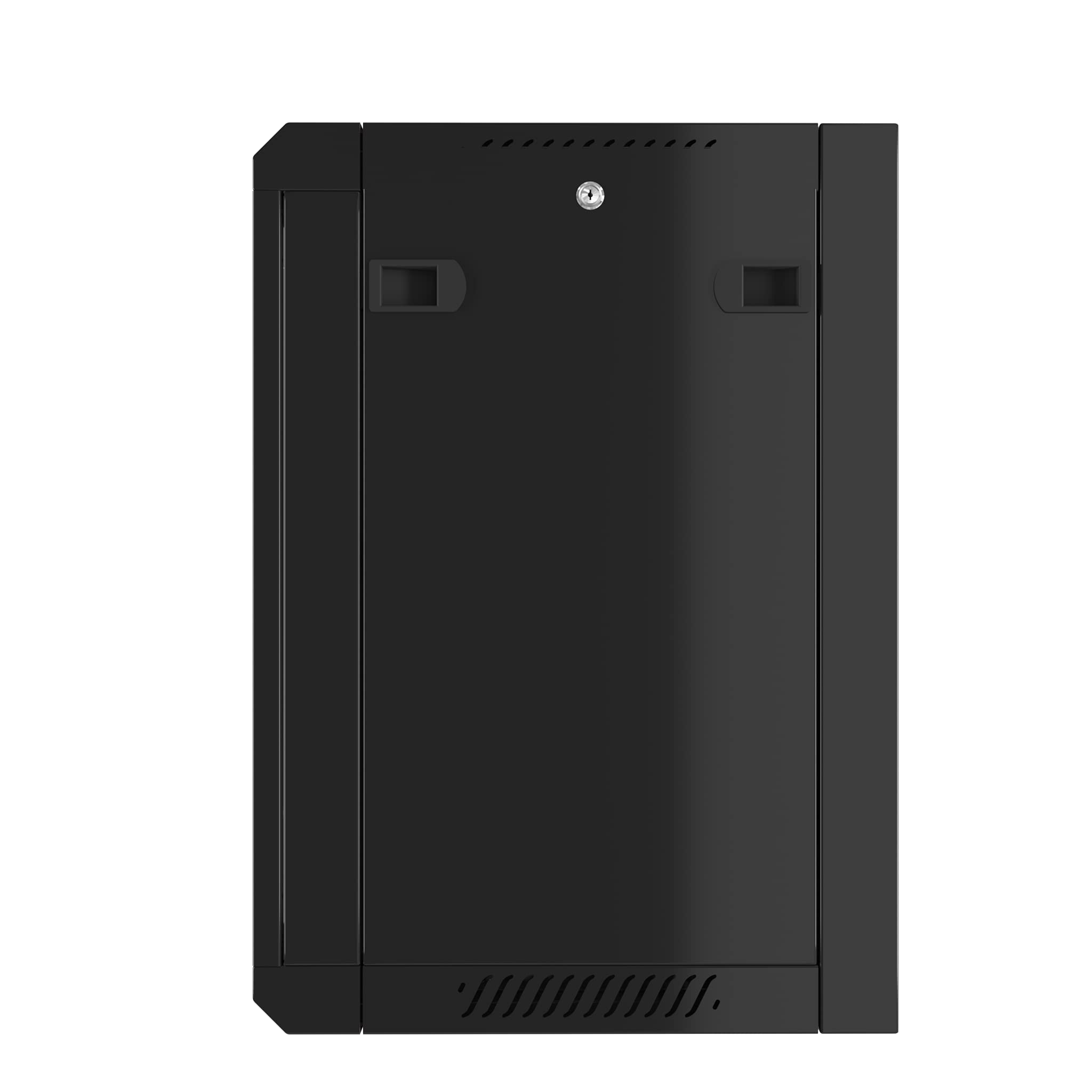 12U Wall Mount Server Rack Cabinet - 18-Inch Depth Network & AV Equipment Enclosure with Locking Doors for Security - Perfect for Data Centers, Home Theaters, and Office Network Setups