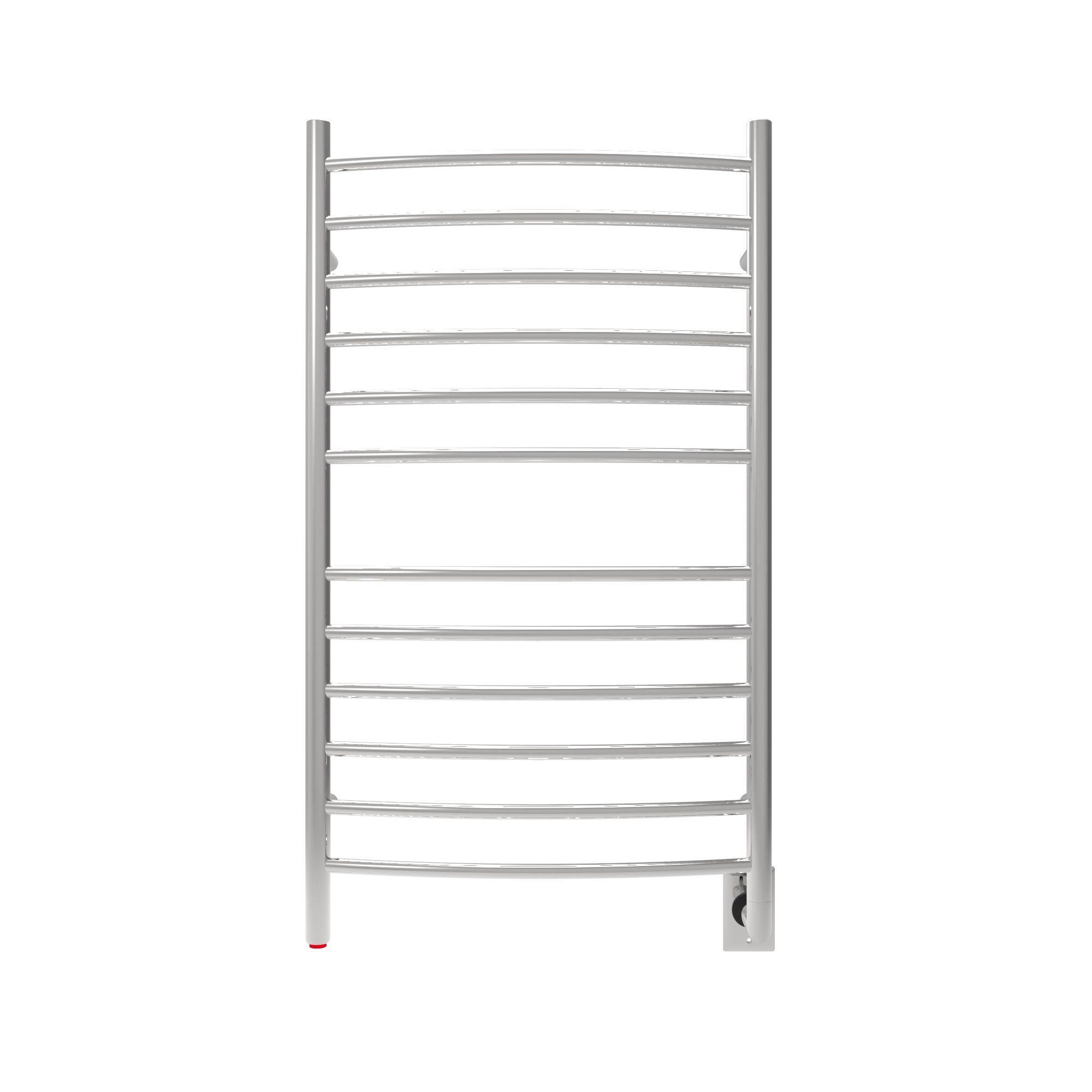 Amba Radiant Large Curved Plug-in & Hardwired Bathroom Towel Warmer - 23.6