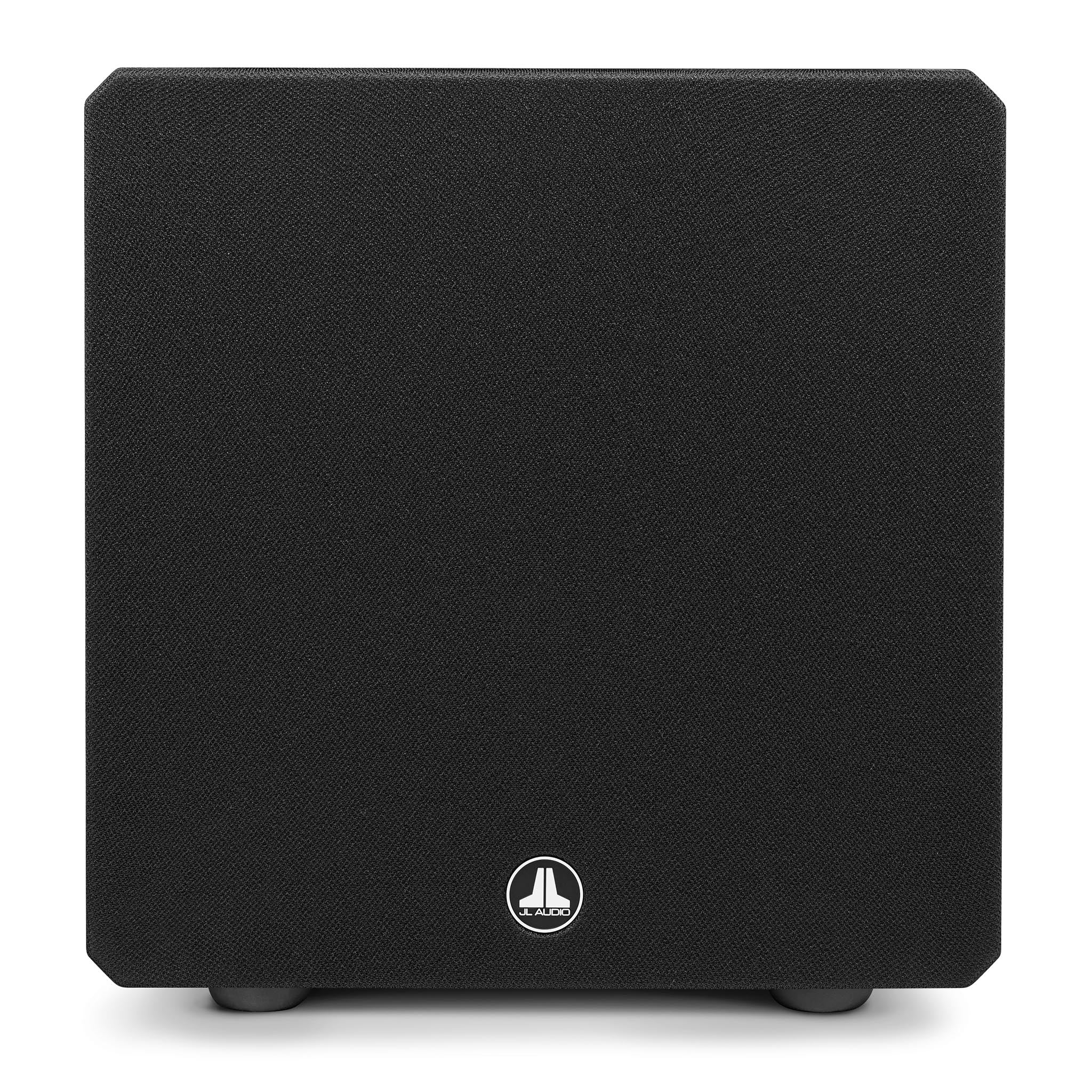 JL Audio E110 10-Inch Powered Subwoofer - High-Performance Car Audio Bass System for Enhanced Music & Movie Experience