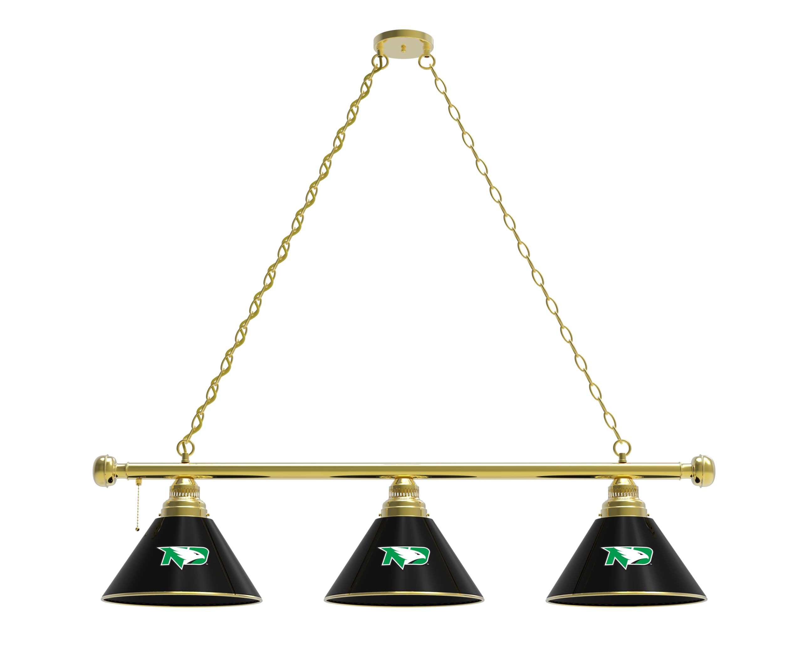 Holland Bar Stool Co. North Dakota 3-Shade Billiard Light - Premium Pool Table Lighting for Game Rooms & Bars