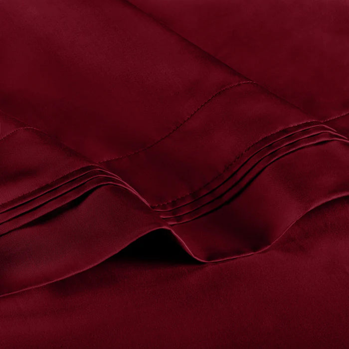 Premium 650 Thread Count Egyptian Cotton Pillowcase Set - Ultra Soft & Breathable for a Luxurious Sleep Experience | Perfect for Bedroom, Hotel, or Gift