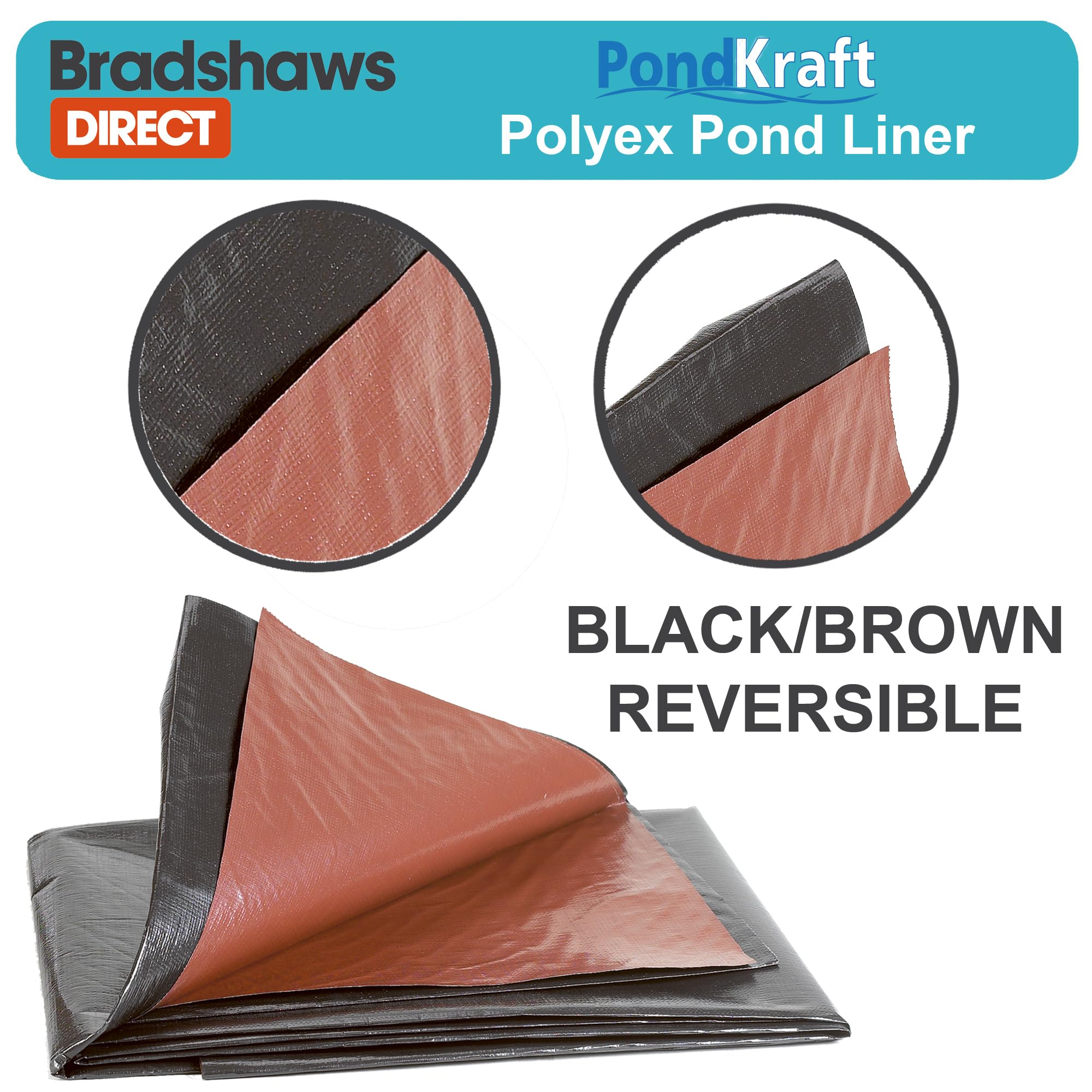 Polyex Water Garden Koi Fish Pond Liner 26' 2