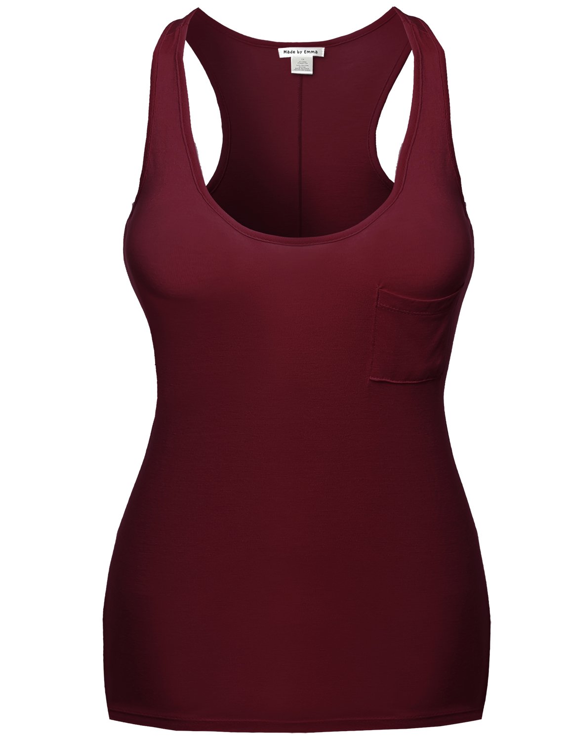 Emma Women's Super Stretch Soft Cotton Spandex Sleeveless Tank Tops - Comfortable Casual Wear for Summer, Yoga, Gym & Everyday Outfits