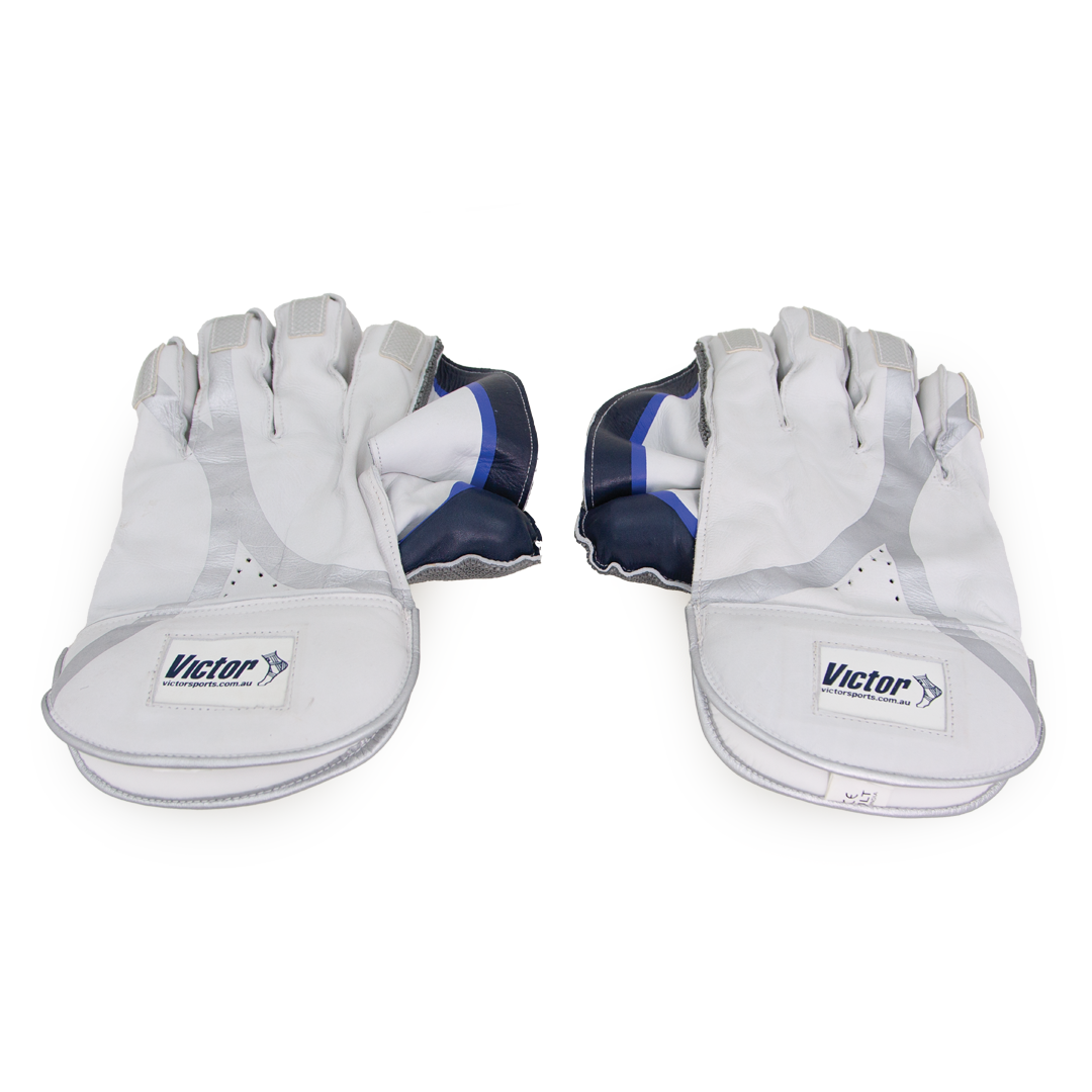 Victor Cricket Wicket Keeping Gloves - Professional Wicketkeeper Gloves for Cricket Matches & Training - Perfect for Practice Sessions & Competitive Games