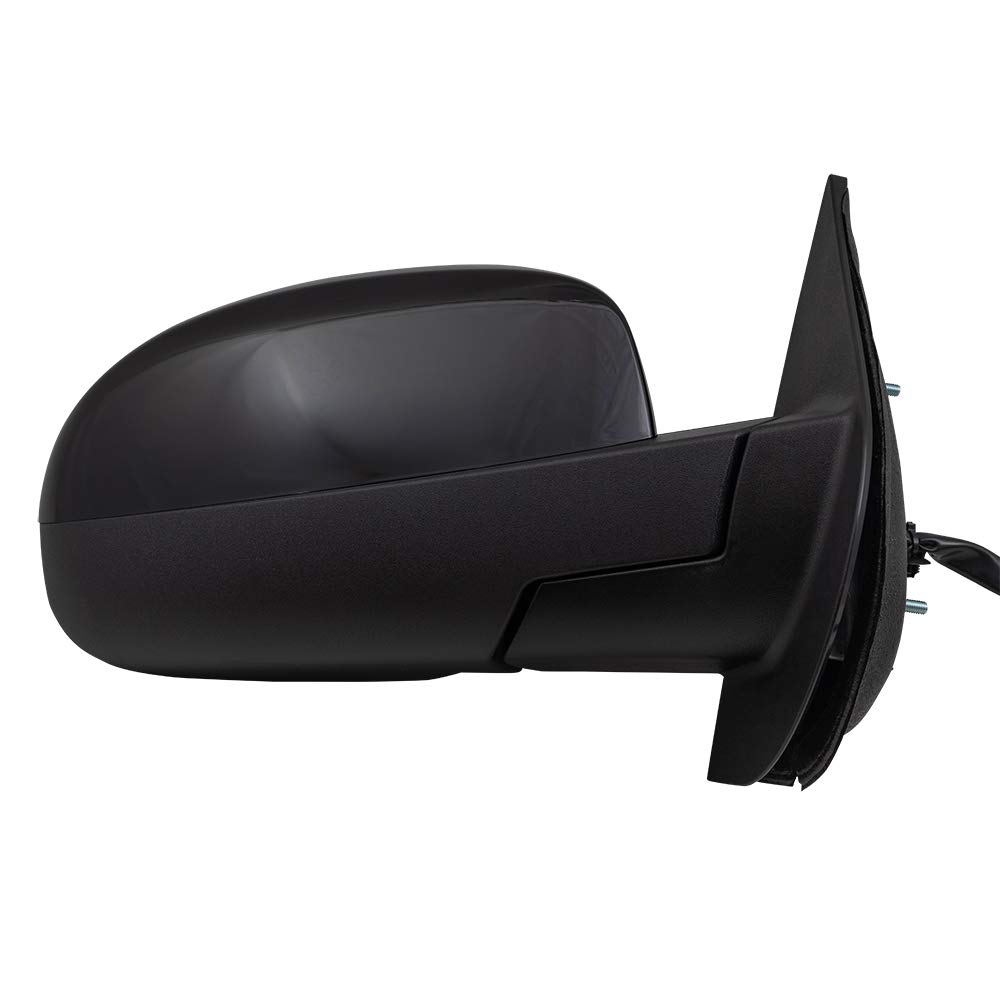 Brock Replacement Power Folding Heated Signal Memory Mirrors - Driver & Passenger Side Set - Compatible with 2007-2008 Chevy Silverado & GMC Sierra Pickup Trucks - Perfect for Winter Driving & Enhanced Safety