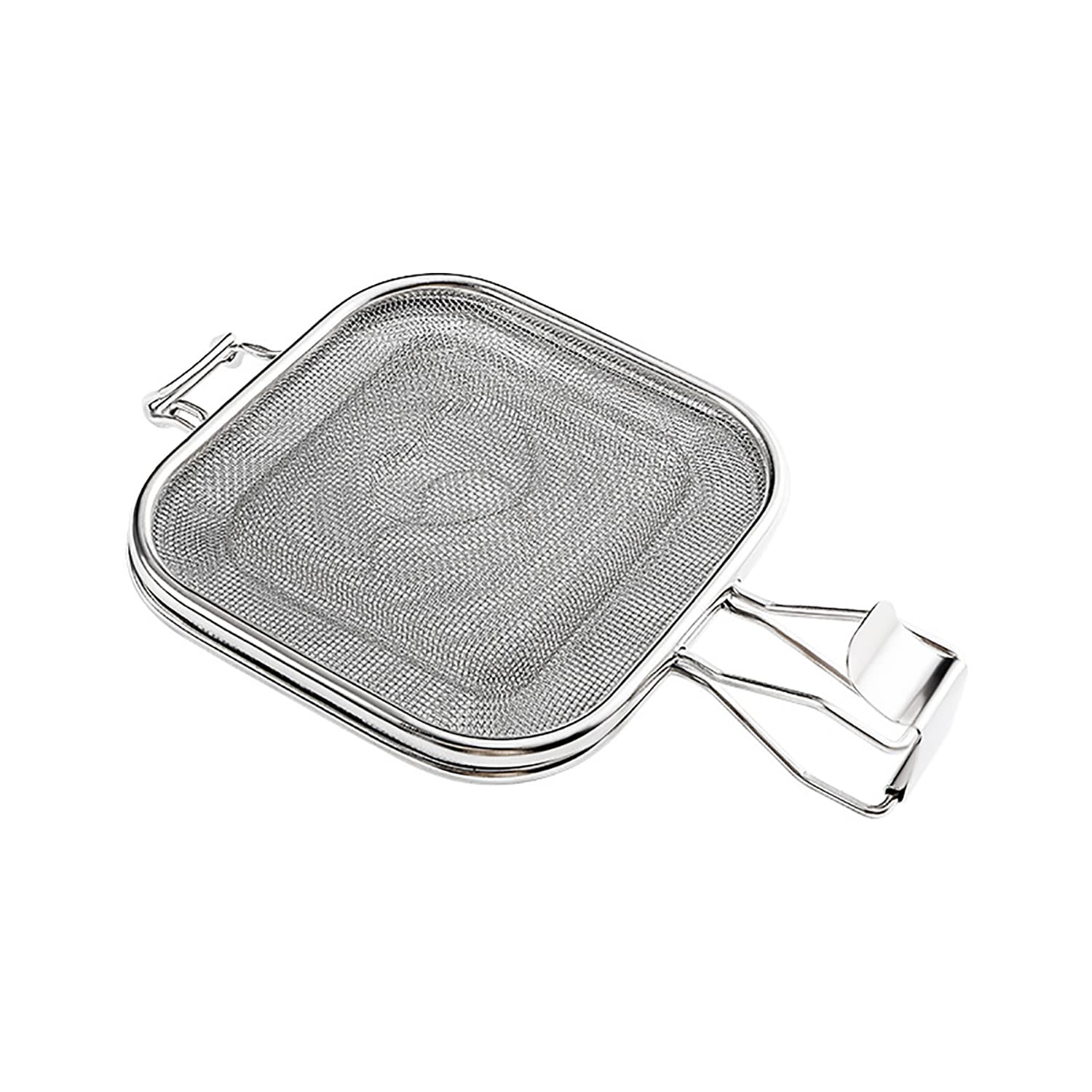 Stainless Steel Sandwich Maker & Hand Toaster - Electric Grill Panini Press for Breakfast, Lunch & Snacks - Perfect for Home, Office & Camping Use