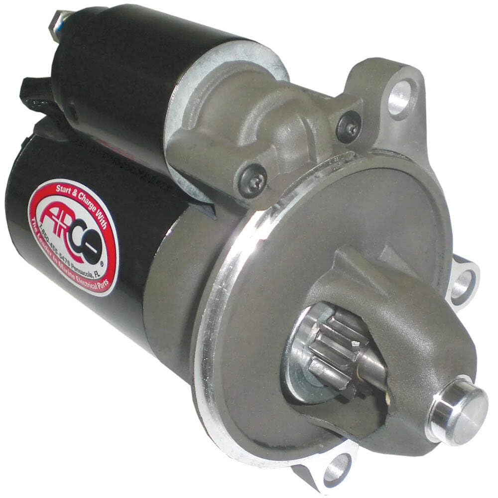 ARCO Marine High-Performance Inboard Starter with Gear Reduction & Permanent Magnet - Clockwise Rotation for 2.3L Ford Engines | Perfect for Marine Boats, Yachts, and Watercraft Applications