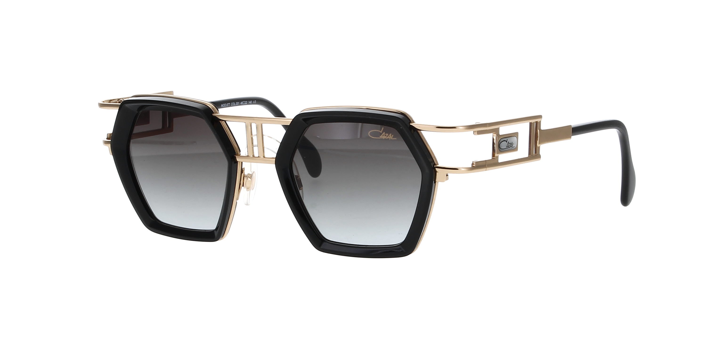 Cazal Legends Sun 677 Sunglasses - Vintage Retro Style UV Protection for Men & Women | Perfect for Outdoor Activities, Driving, and Fashion Statement