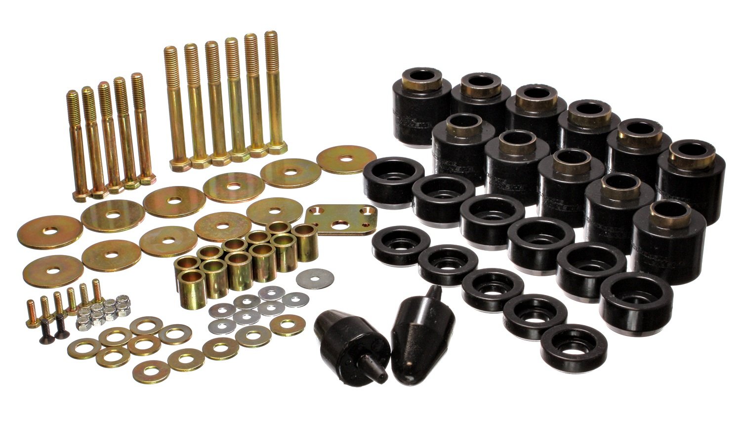 Energy Suspension 2.4108G 1-Inch Body Lift Kit - Premium Polyurethane Bushings for Jeep, Truck & SUV Off-Road Performance Upgrade