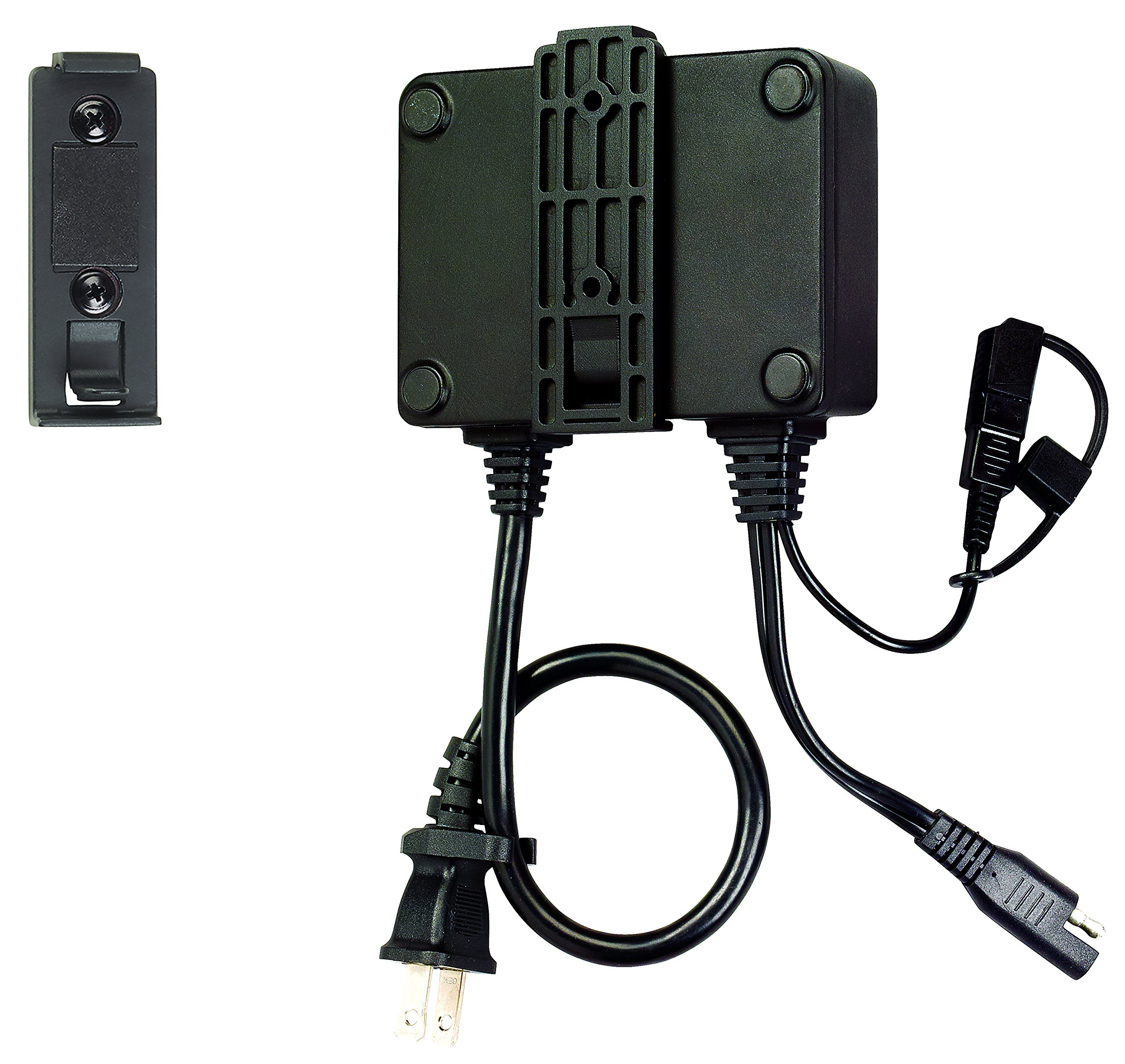 12V 1.5A Smart Battery Charger Maintainer & Desulfator - Multi-Purpose On-Board/Benchtop Charger for Car, Truck, Motorcycle, ATV, Boat, RV - Perfect for Winter Storage & Long-Term Vehicle Maintenance