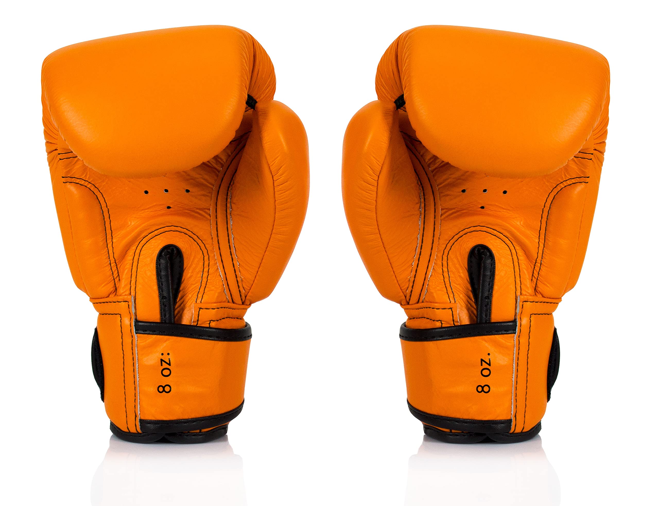 Fairtex BGV16 Genuine Leather Muay Thai Boxing Gloves for Training & Sparring - Premium Compact MMA Gloves for Kickboxing, Bag Work, and Fitness Workouts