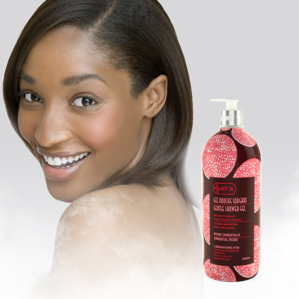 Oriental Rose Ultra-Nourishing Shower Gel with WAX - Hydrating & Moisturizing for Dry & Sensitive Skin - Perfect for Relaxing Bath & Spa Time