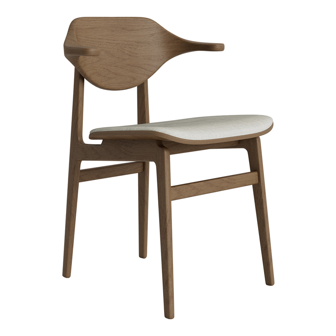 Bufala Dining Chair with Upholstered Seat - Modern Comfortable Kitchen & Dining Room Furniture for Home Decor