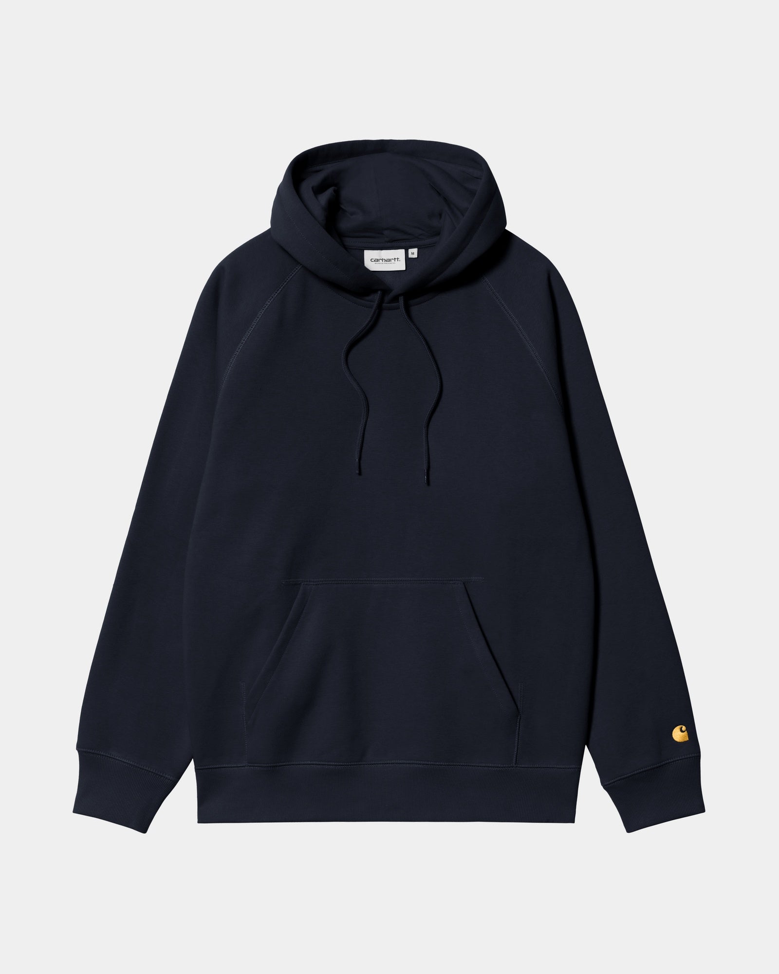 Men's Dark Navy Hooded Chase Sweatshirt - Cozy Pullover Hoodie for Casual Wear, Outdoor Activities & Street Style Fashion