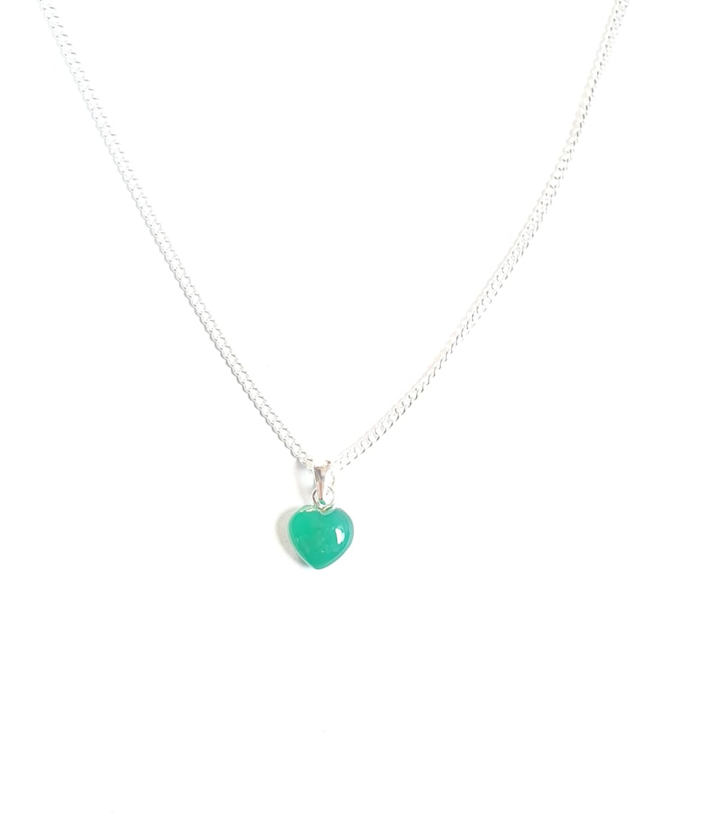 Heart Gemstone Necklace for Women - Elegant Jewelry Gift for Valentine's Day, Anniversary & Special Occasions | Perfect for Date Nights, Weddings & Romantic Outfits