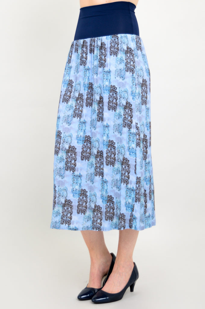 Blythe Skirt by Lifetree - Premium Linen Bamboo Blend Women's Skirt for Casual Wear, Summer Outfits & Boho Style