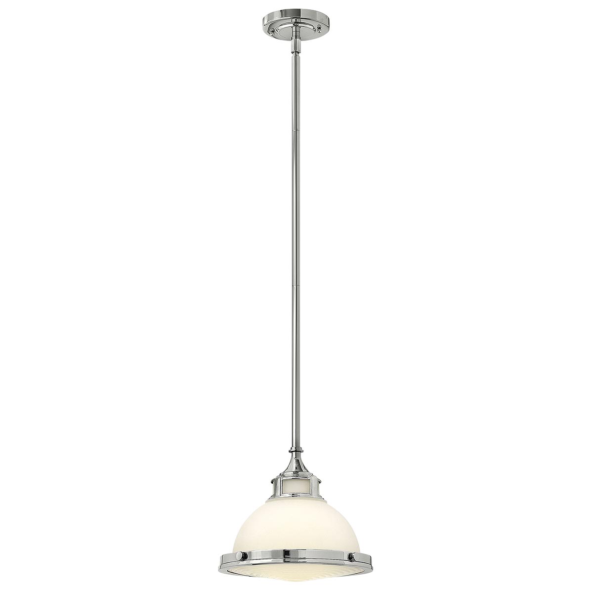 Heritage Brass & Opal Glass