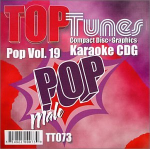 Top Tunes CDG Male Pop Vol. 19 TT-073 - Best Korean Pop Music CD for Men | Perfect for Car Rides, Workout & Party Playlists